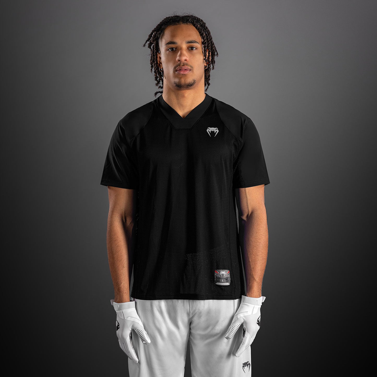 Venum Elite Voetbal T-shirt met korte mouwen - Zwart