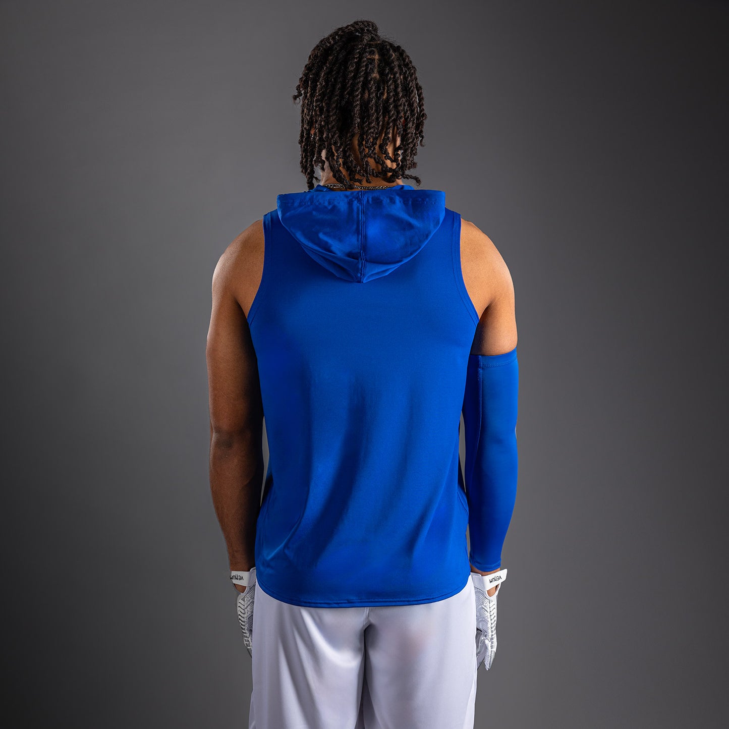 Venum Elite Mouwloos Dry Tech Hoodie - Koningsblauw