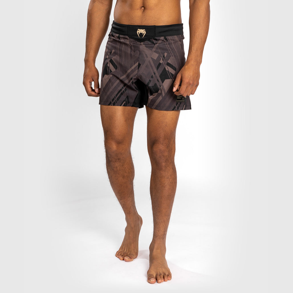 Venum Tecmo 2.0 Fightshort - Zwart/Bruin