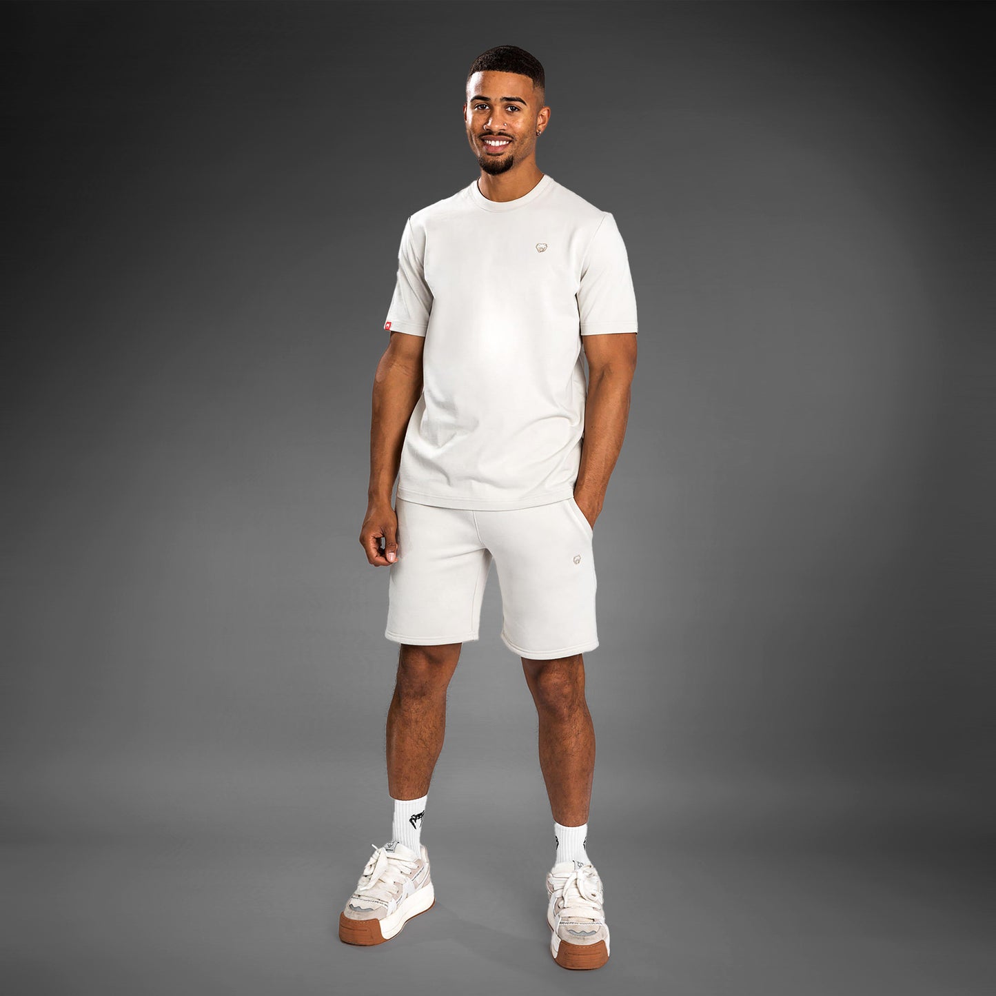Venum Silent Power katoenen short - Beige