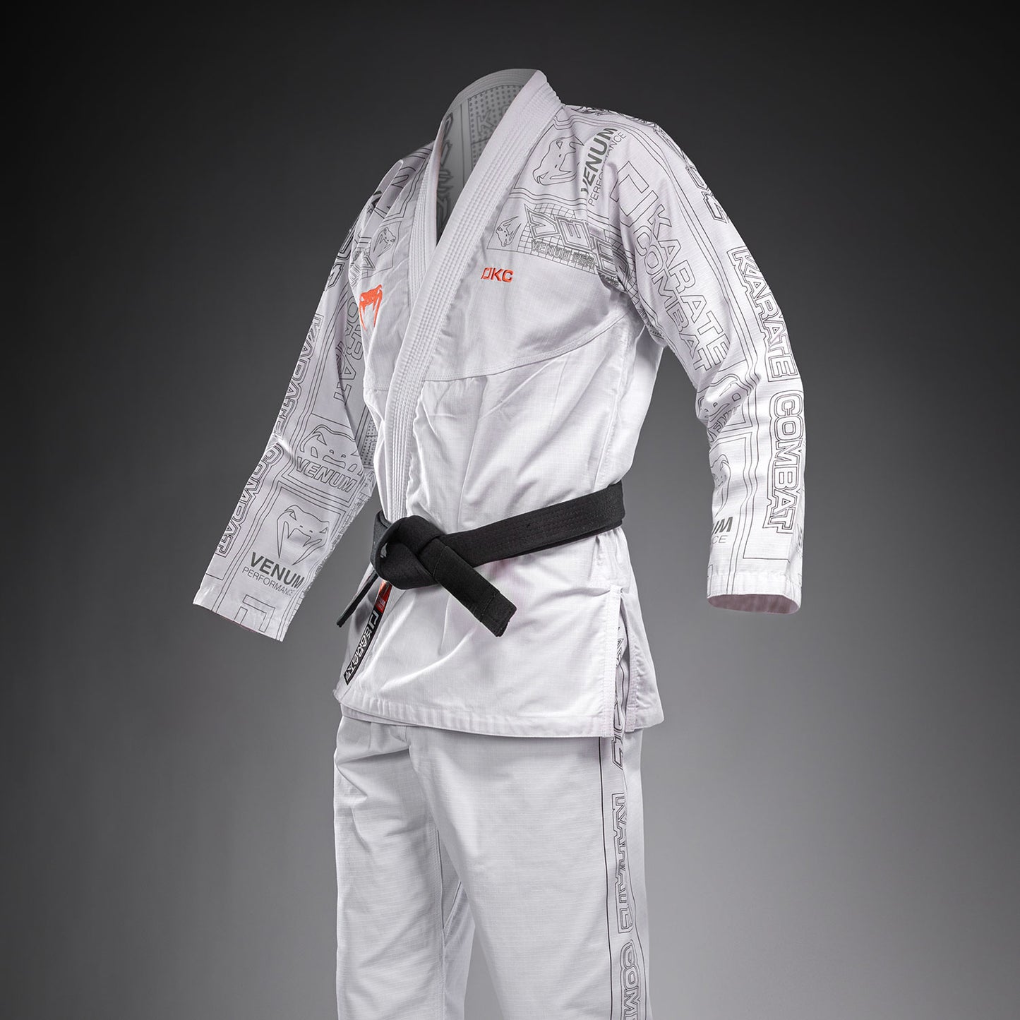 Karate Combat by Venum BJJ Gi – Wit/Grijs
