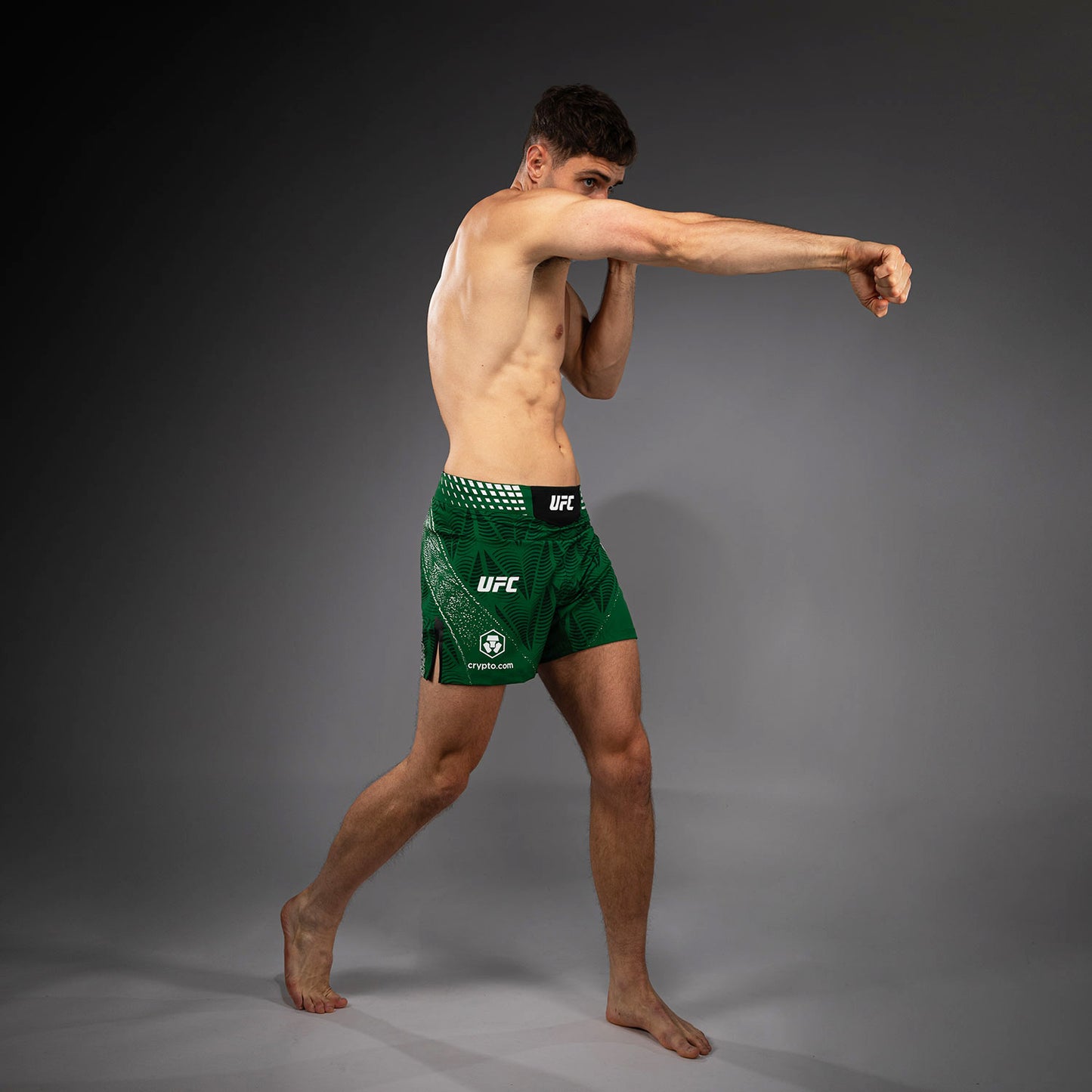 UFC Zenith by Venum Authentic Fight Night Short Fit Fight Short Heren - Groen