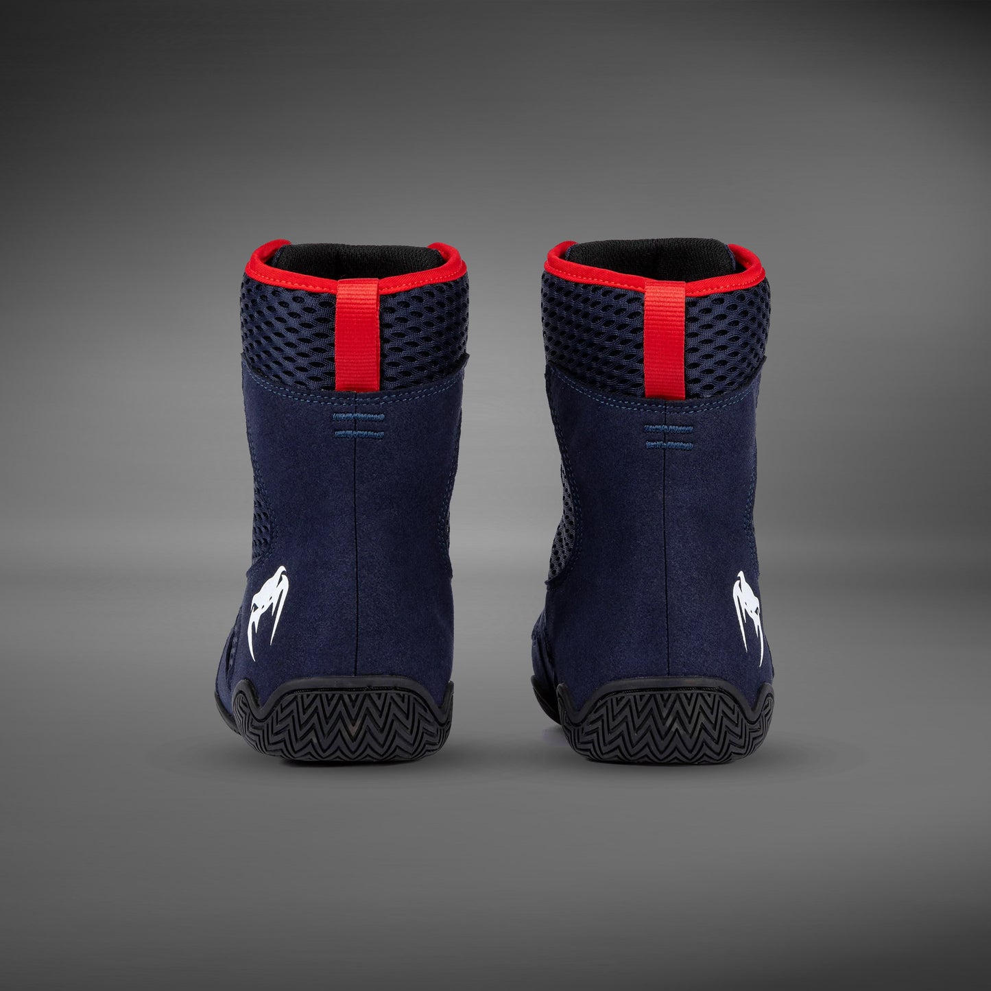 Venum Contender Boksschoenen - Marineblauw/Rood