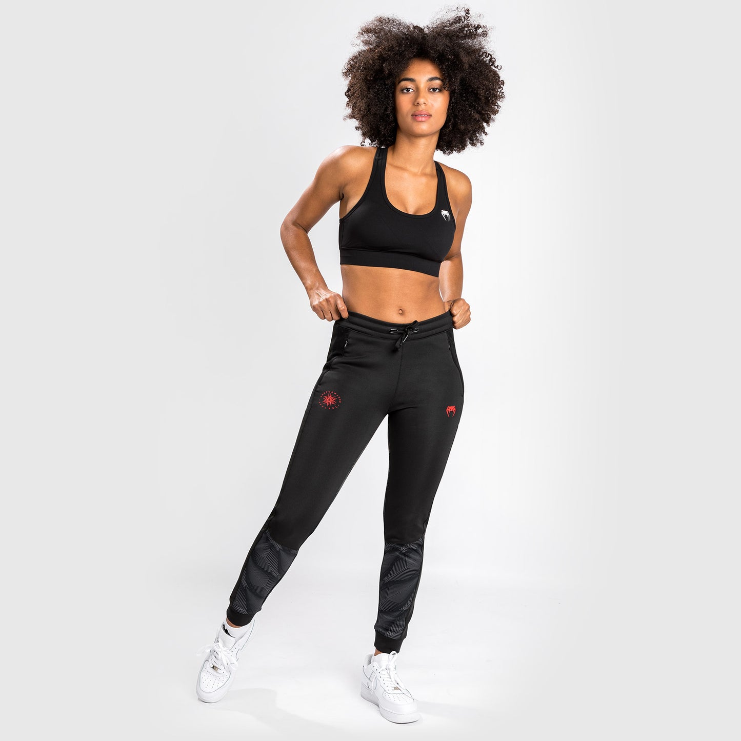 Venum Phantom joggingbroek - Voor vrouwen - zwart/rood