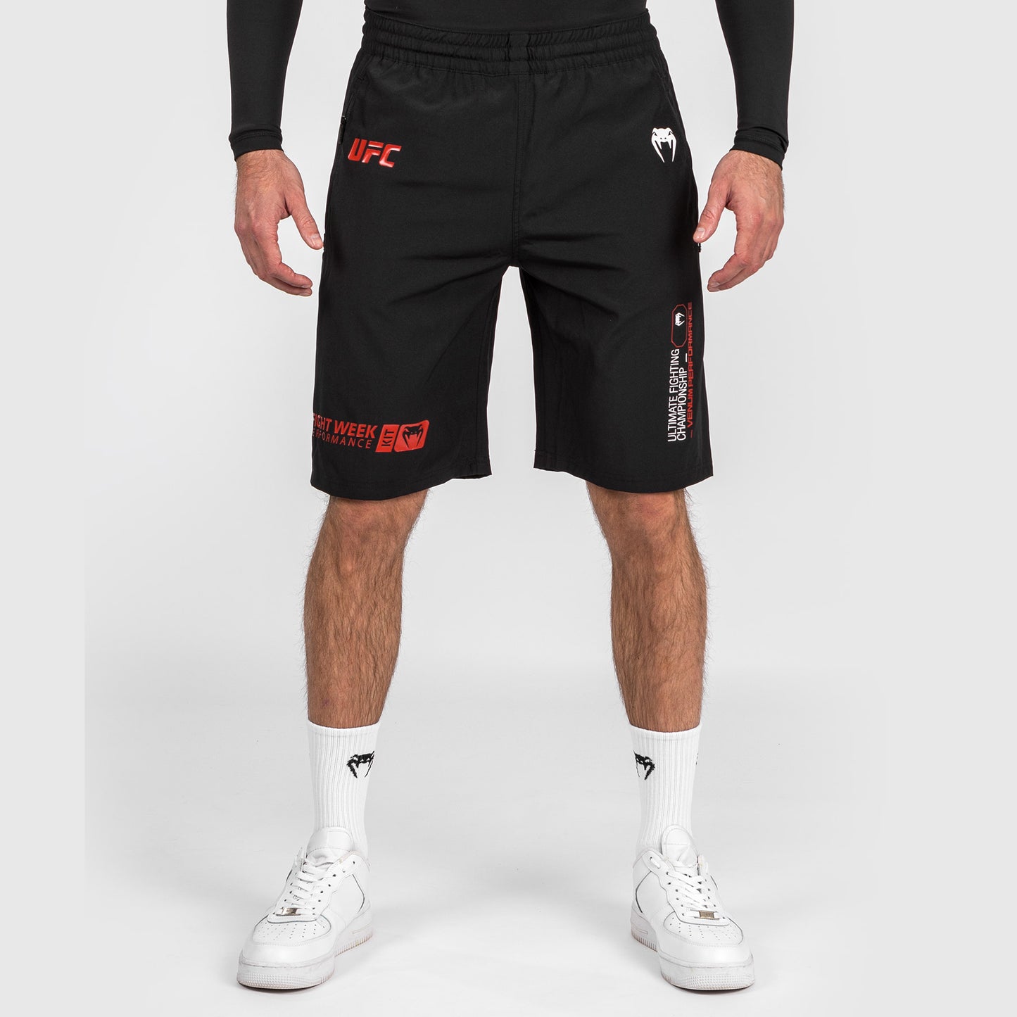 UFC Adrenaline by Venum Fight Week Heren Performance Shorts - Zwart