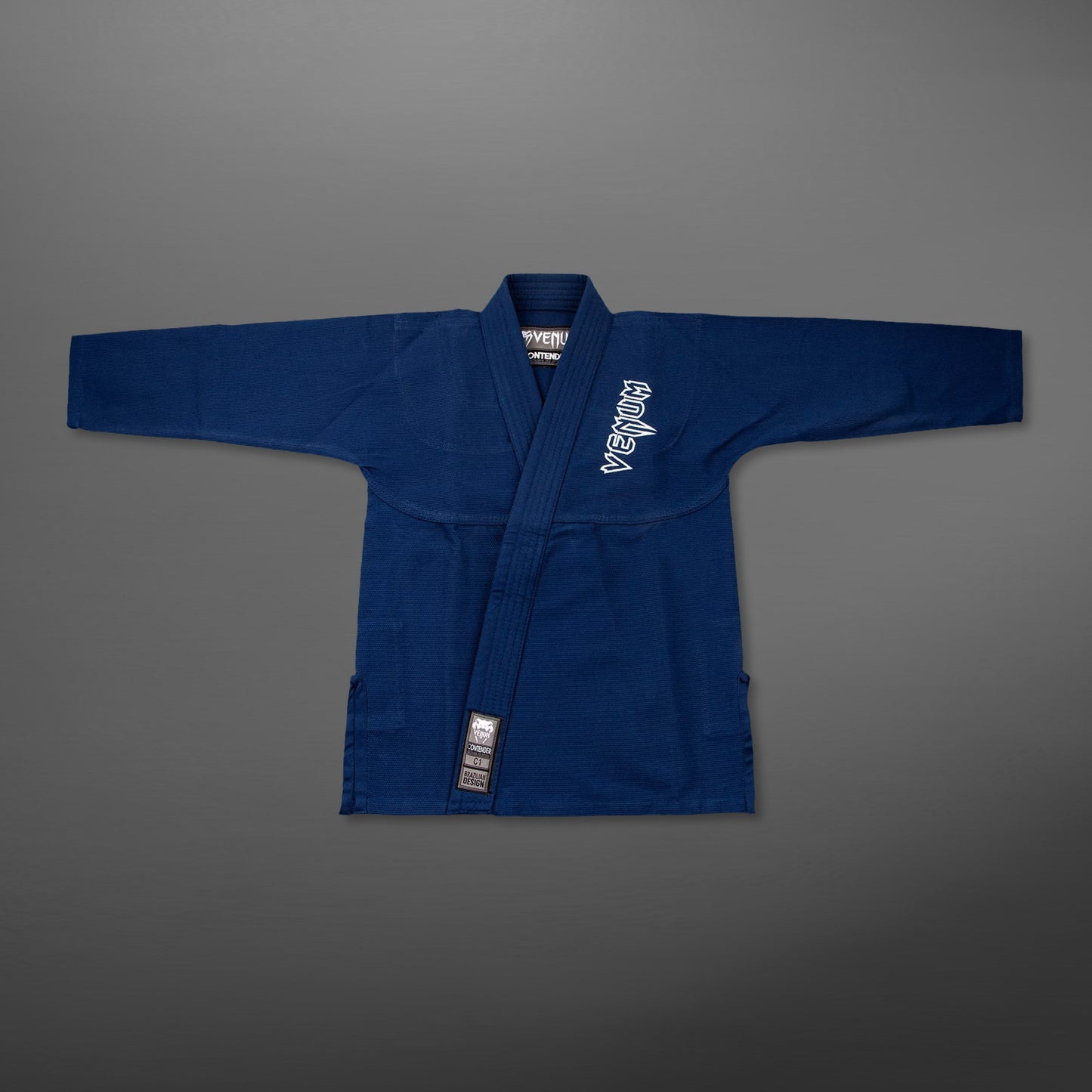 Venum Contender Kids BJJ Gi (Inclusief gratis witte band) - Marineblauw