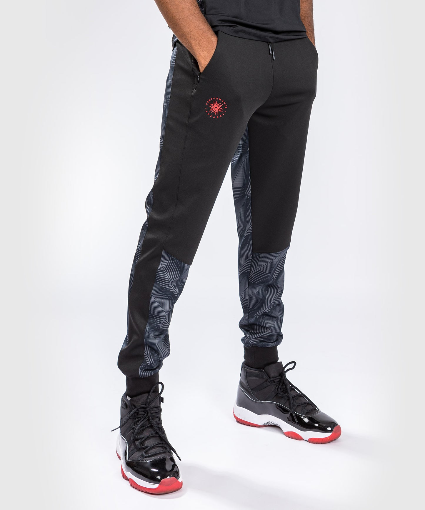 Venum Phantom joggingbroek - zwart/rood