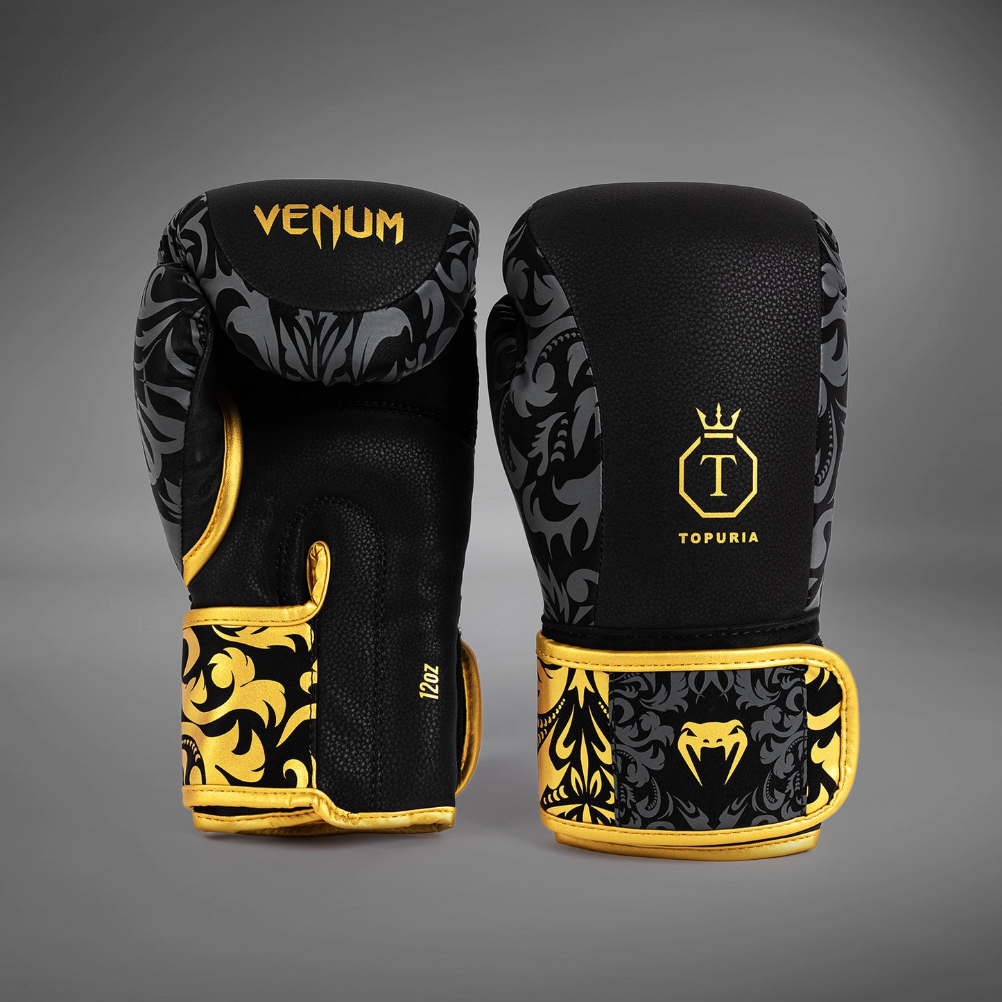 Venum x Topuria Unmatched Edition Bokshandschoenen - Zwart/Goud