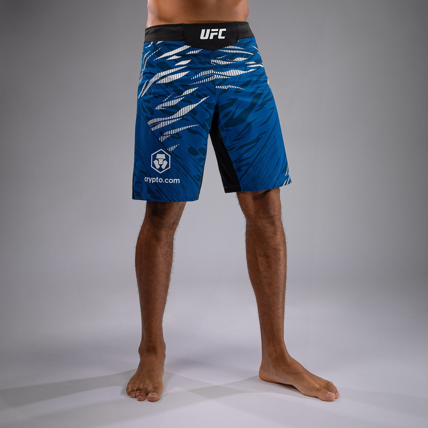 UFC Fusion by Venum Authentic Fight Night Fight Shorts voor Heren - Lang Fit - Blauw