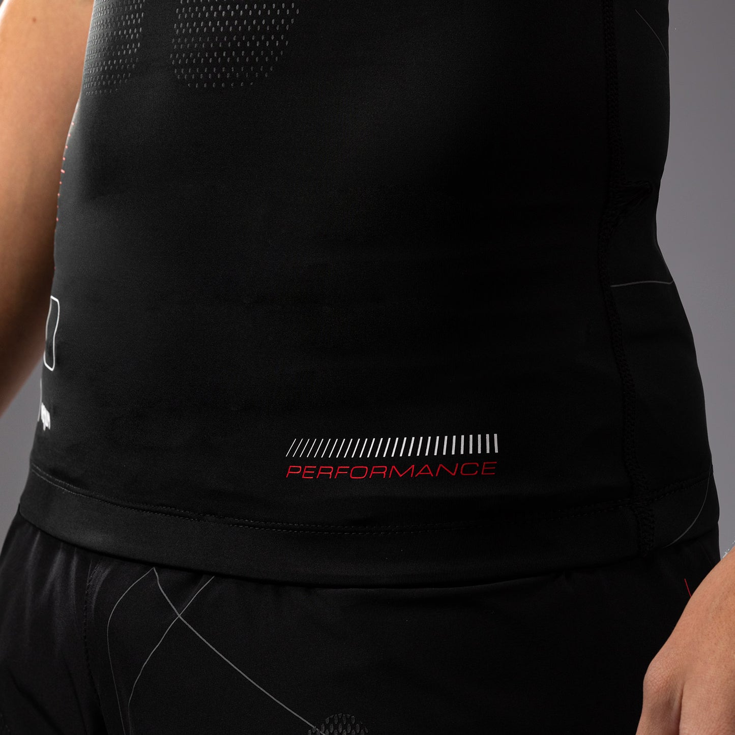 Venum Tactical XT Heren-Rashguard met korte mouwen - Zwart/Vuurrood
