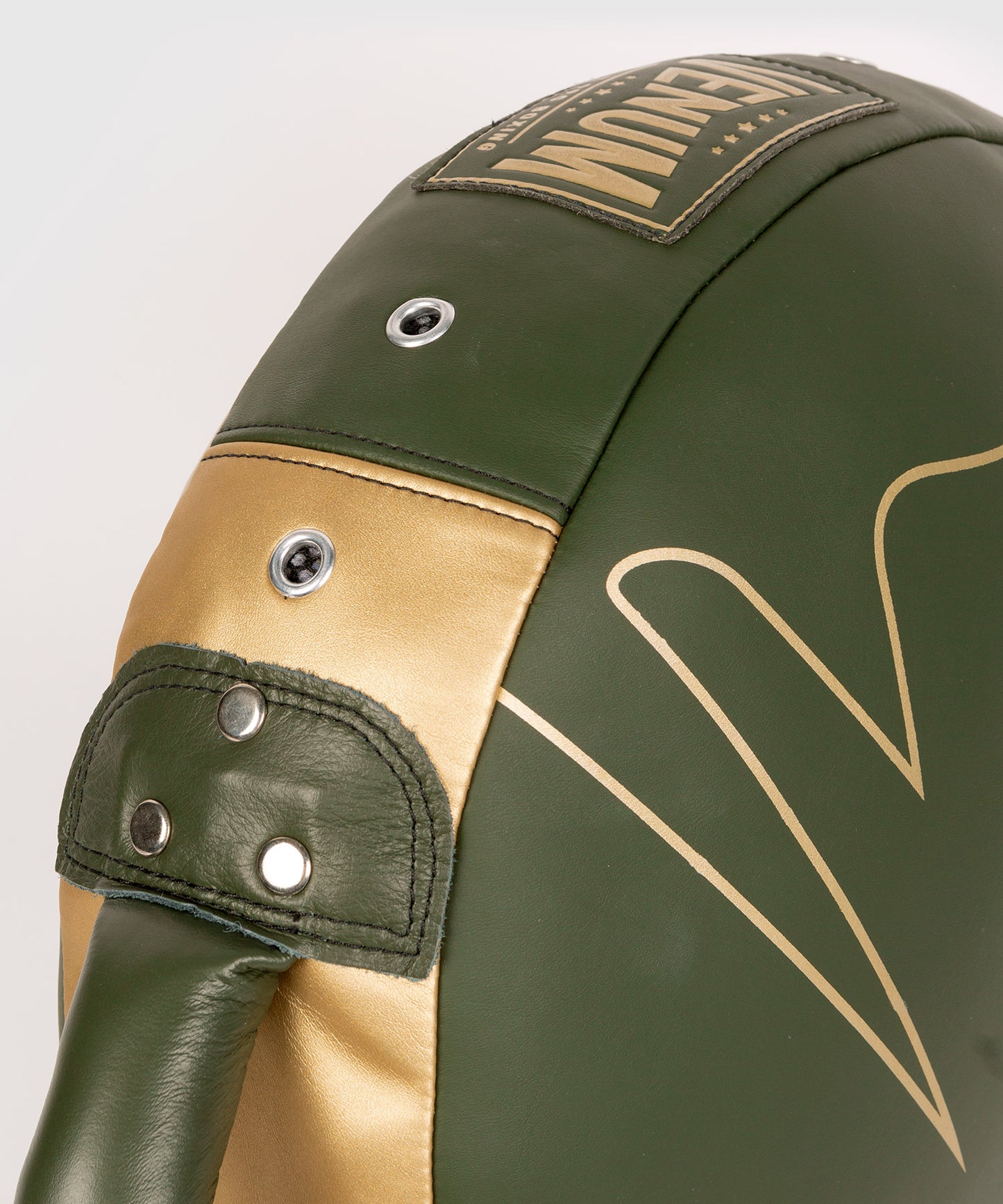 Venum Pro Boksen Rond Stootschild - Khaki/Goud