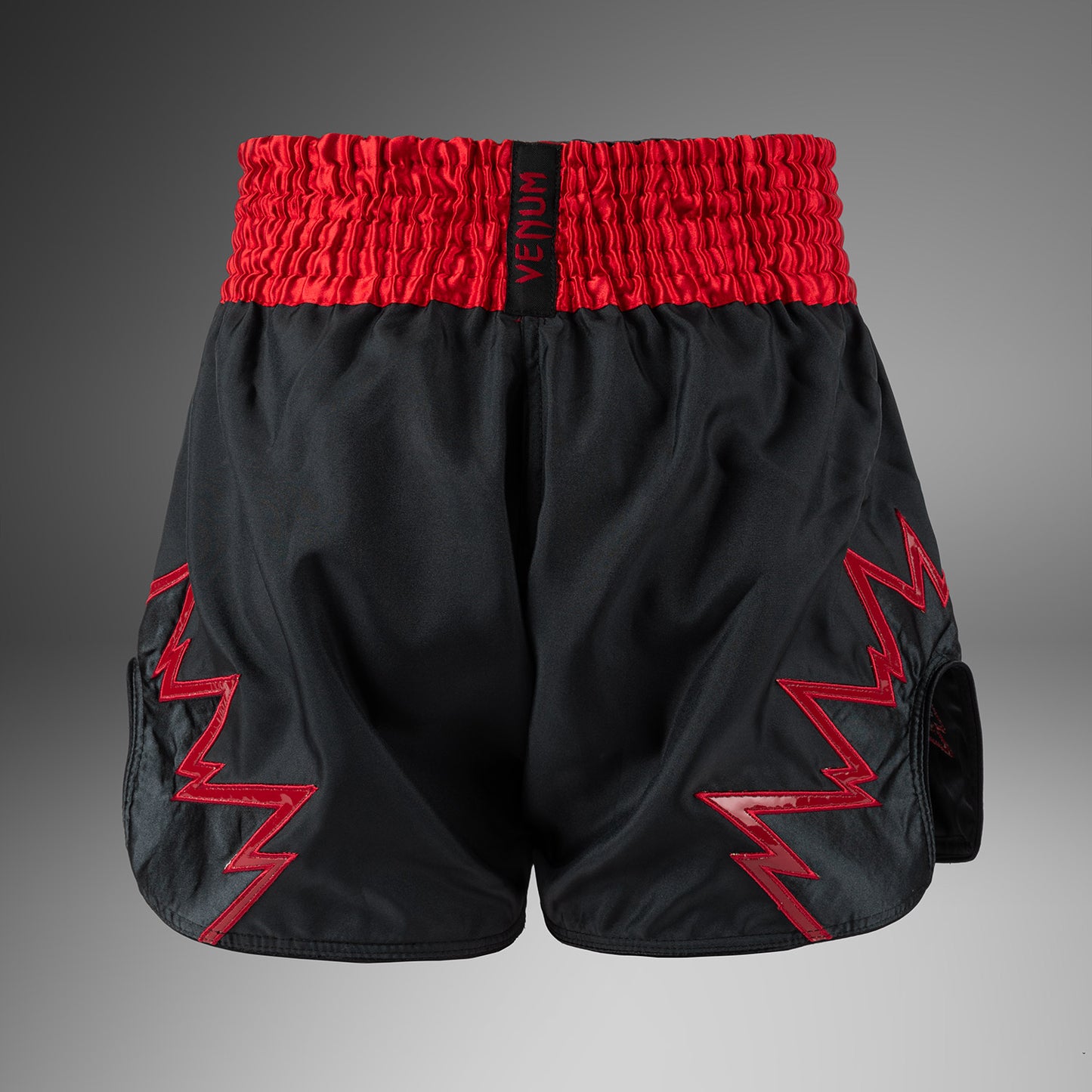 Venum Inferno Muay Thai Shorts - Charcoal Grey/Rood