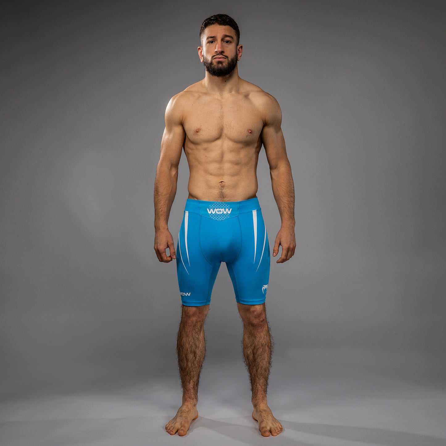 Venum x WOW FC Pacific Blue Men’s Vale Tudo Shorts