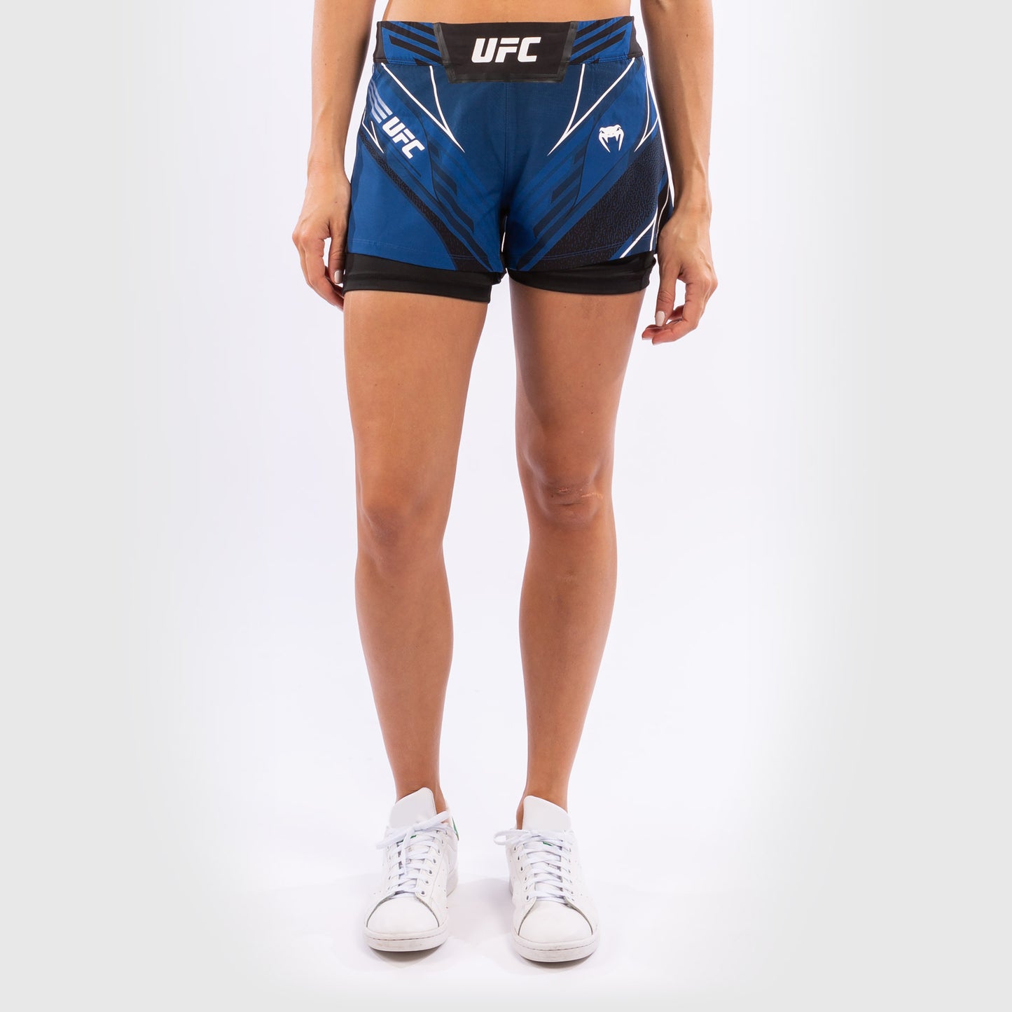 UFC Venum Authentic Fight Night Damesshort - Short Fit - Blauw