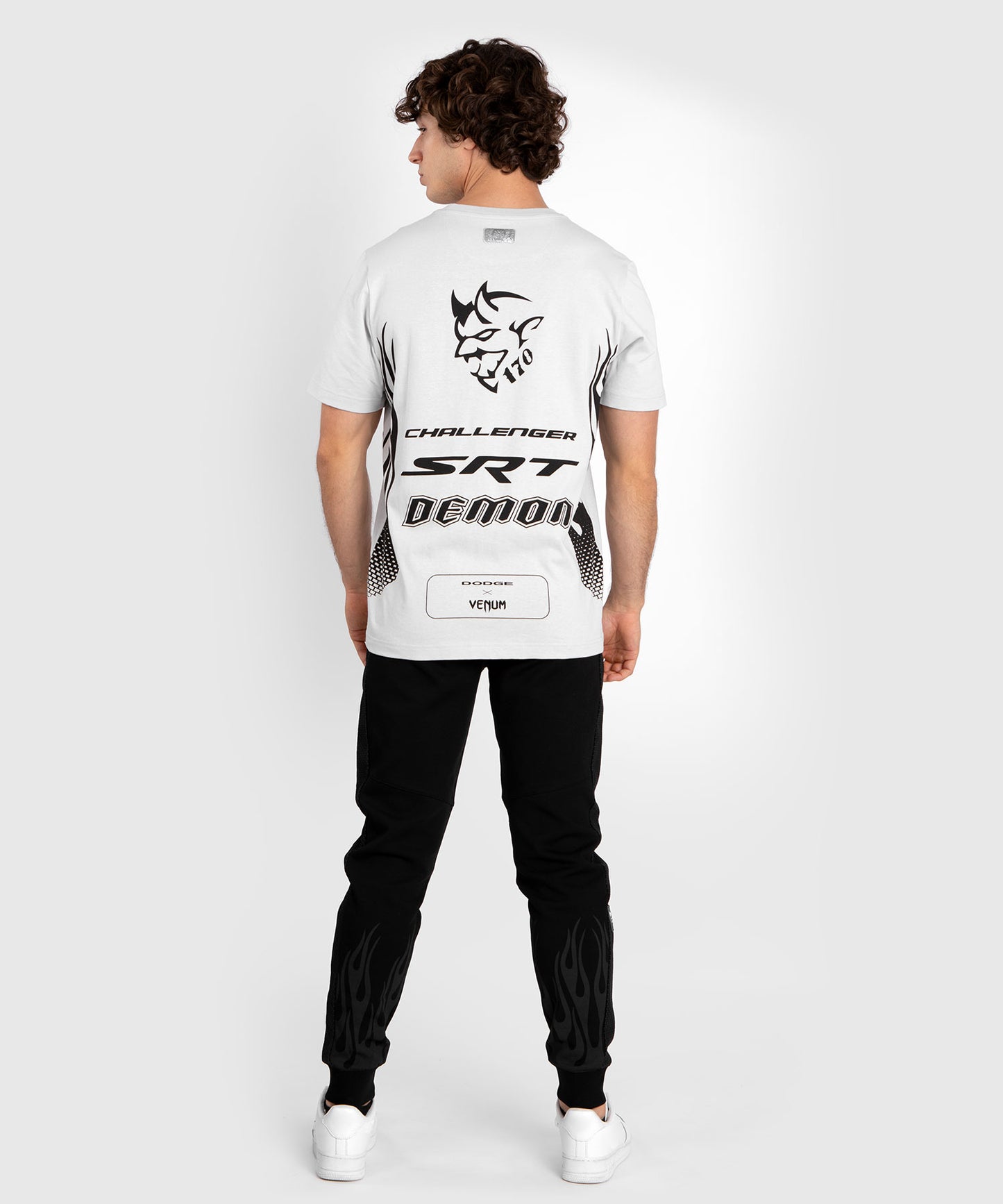 Venum x Dodge Demon 170  Heren T-shirt - Grijs