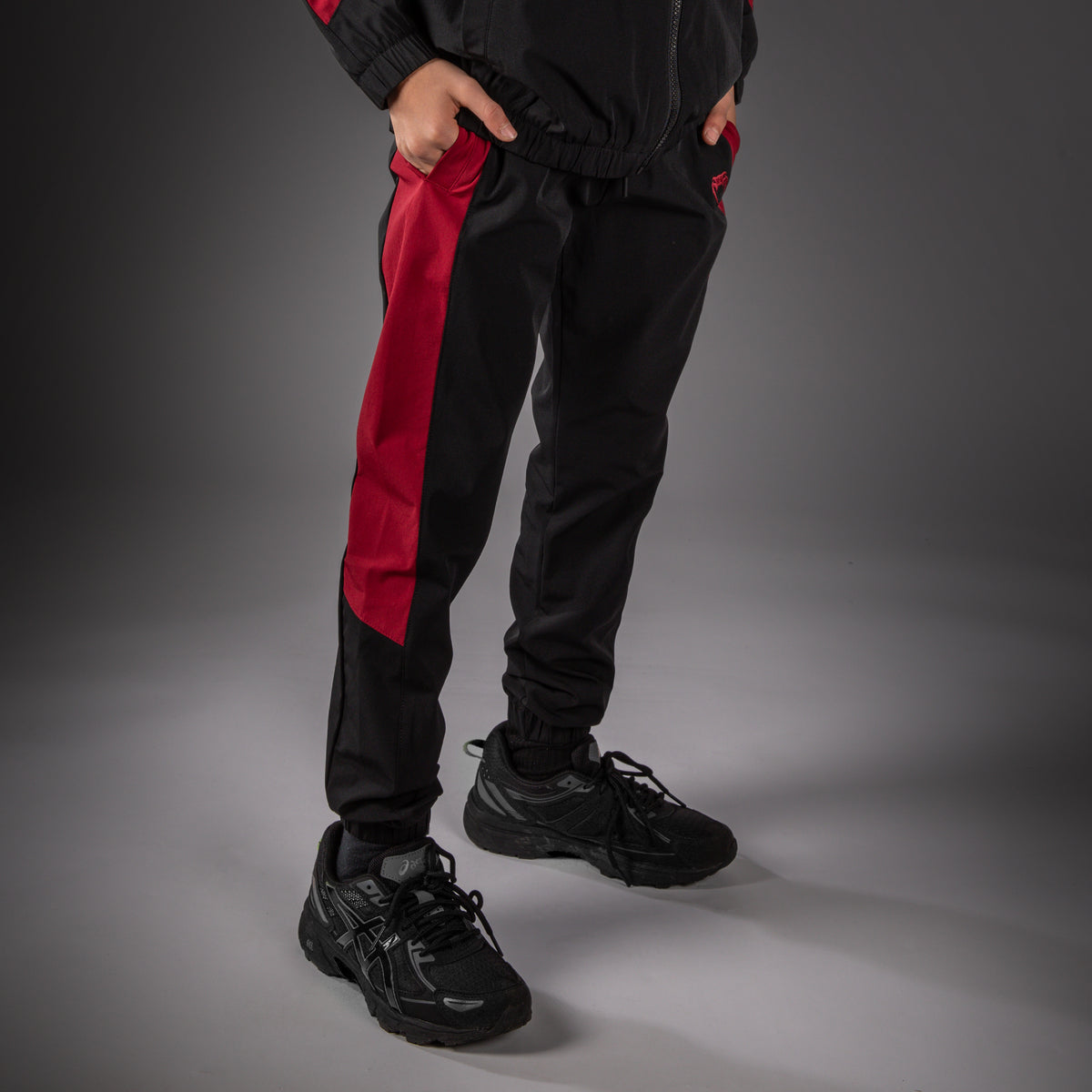 Venum Vectra Joggingbroek voor Kinderen - Zwart/Rood