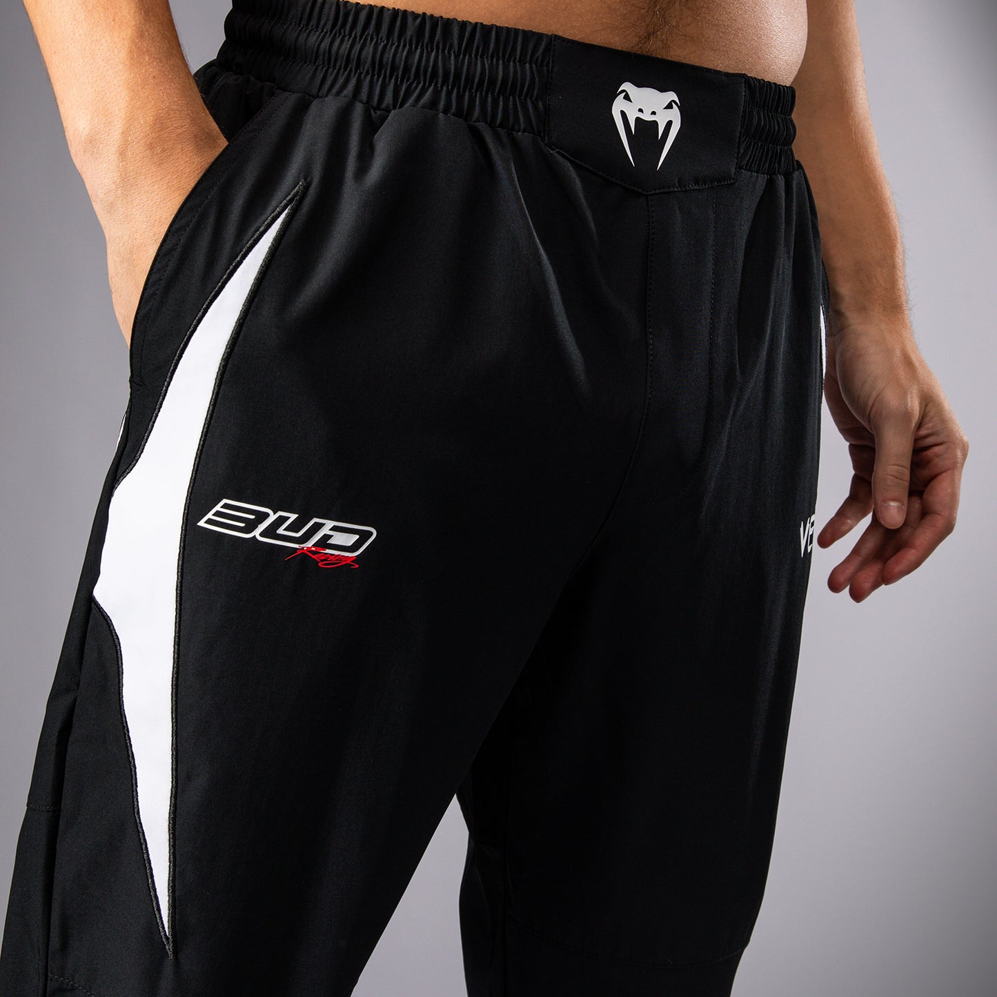 Venum x Bud Racing Heren Joggers - Zwart/Wit/Limoengroen