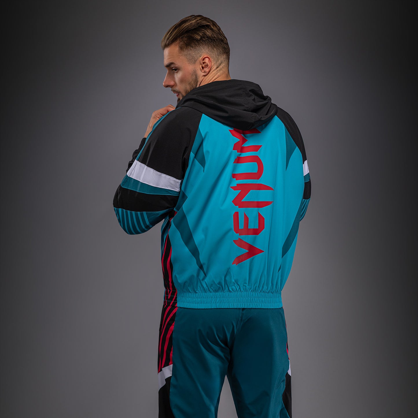 Venum Attack 90 Trainingsjas – Miami Blauw