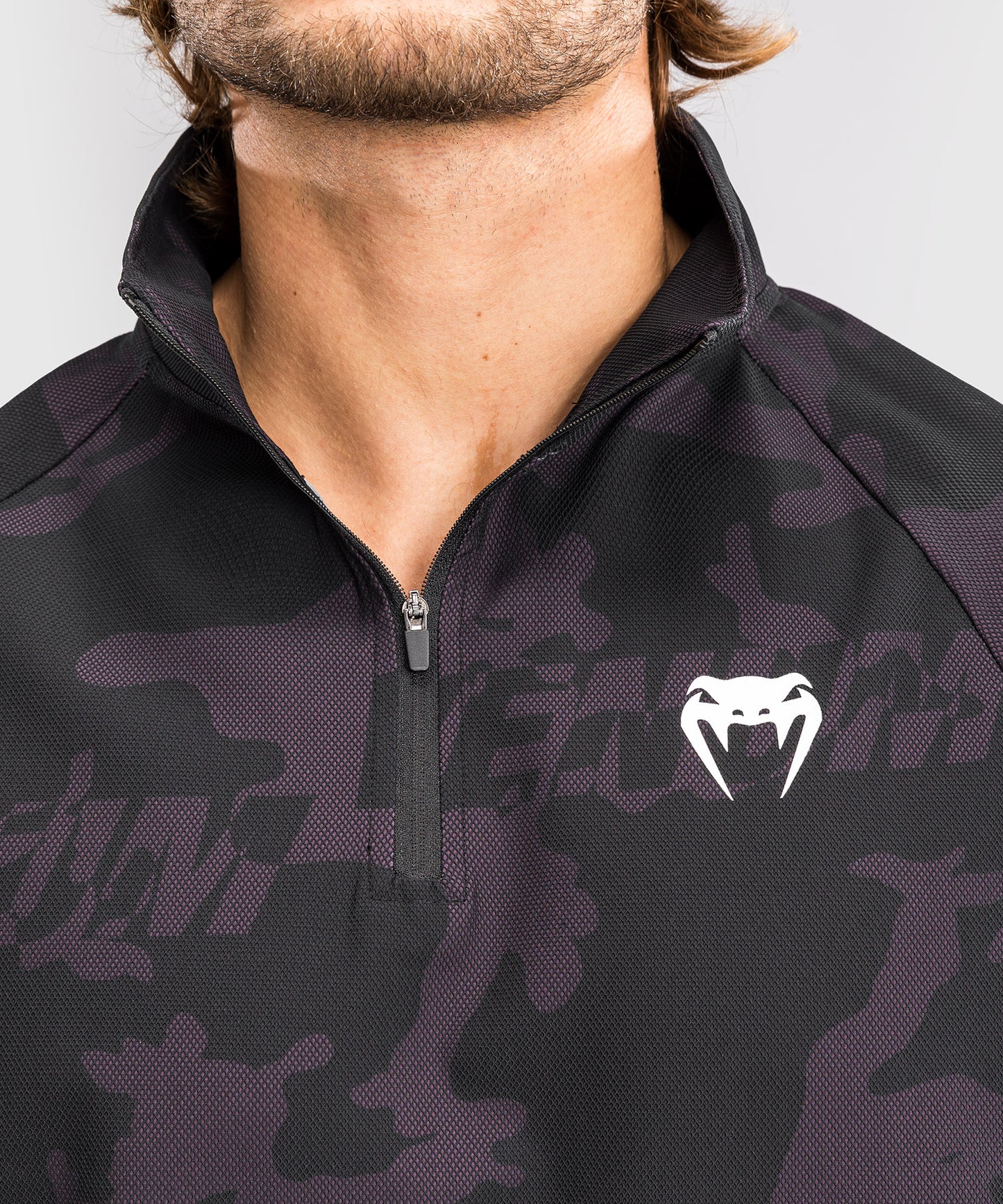Venum Trooper Heren Trainingsjack - Zwart/Paarse
