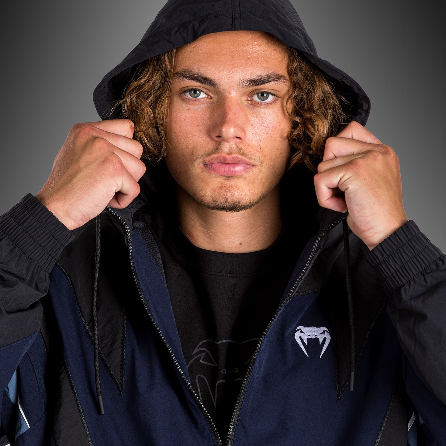 Venum Attack 90 Jas - Marineblauw