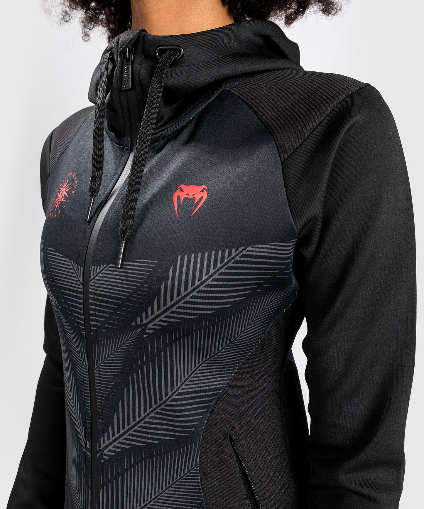 Venum Phantom sweatshirt met capuchon - Voor vrouwen - zwart/rood