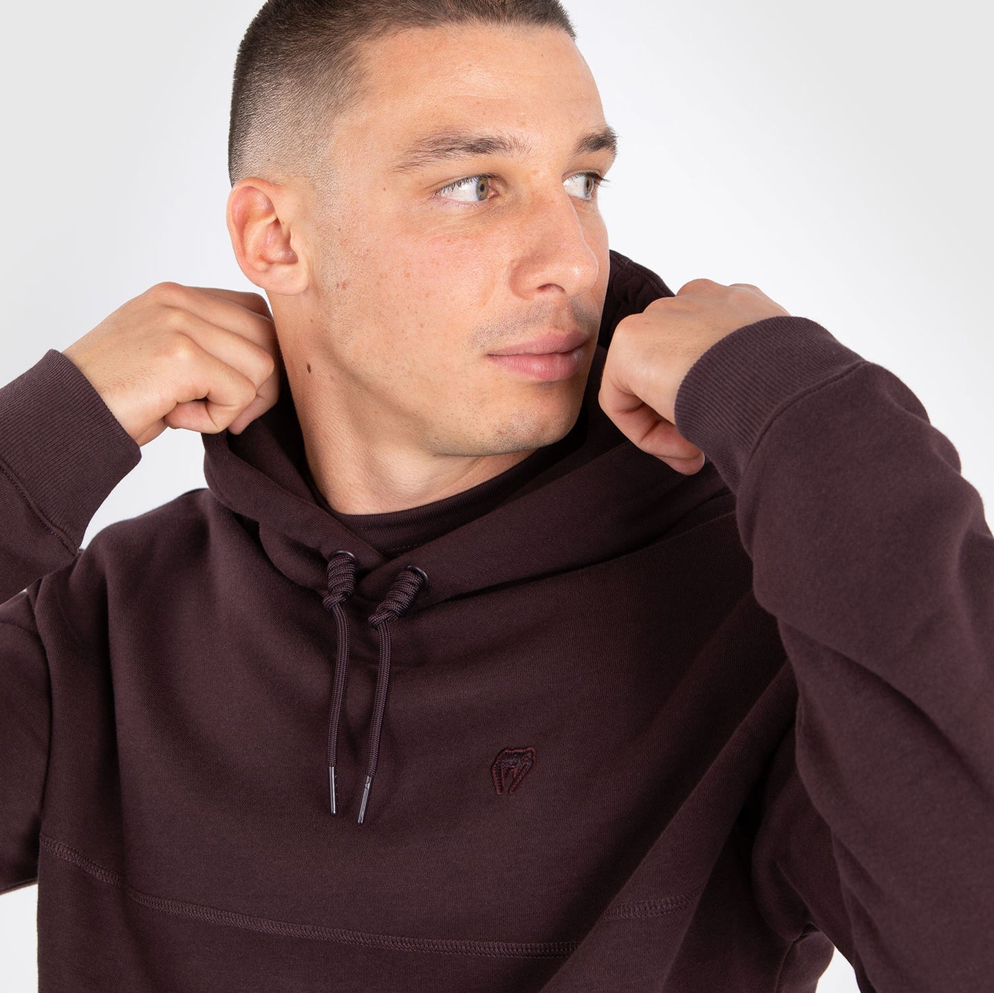 Venum Silent Power Hoodie - Donker Bruin