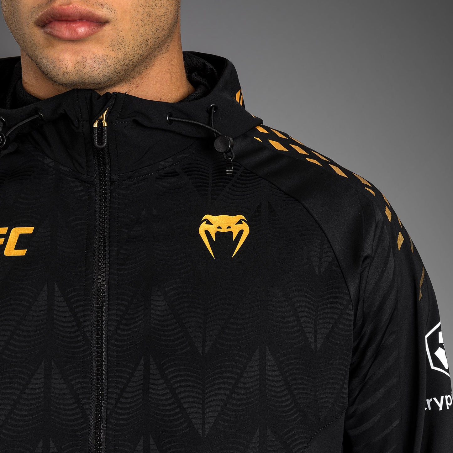 UFC Zenith by Venum Authentic Fight Night Walkout Hoodie Heren Personalized - Champion