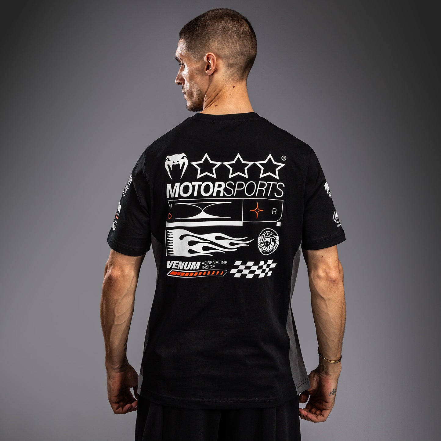 Venum Motorsport T-Shirt - Diep Zwart