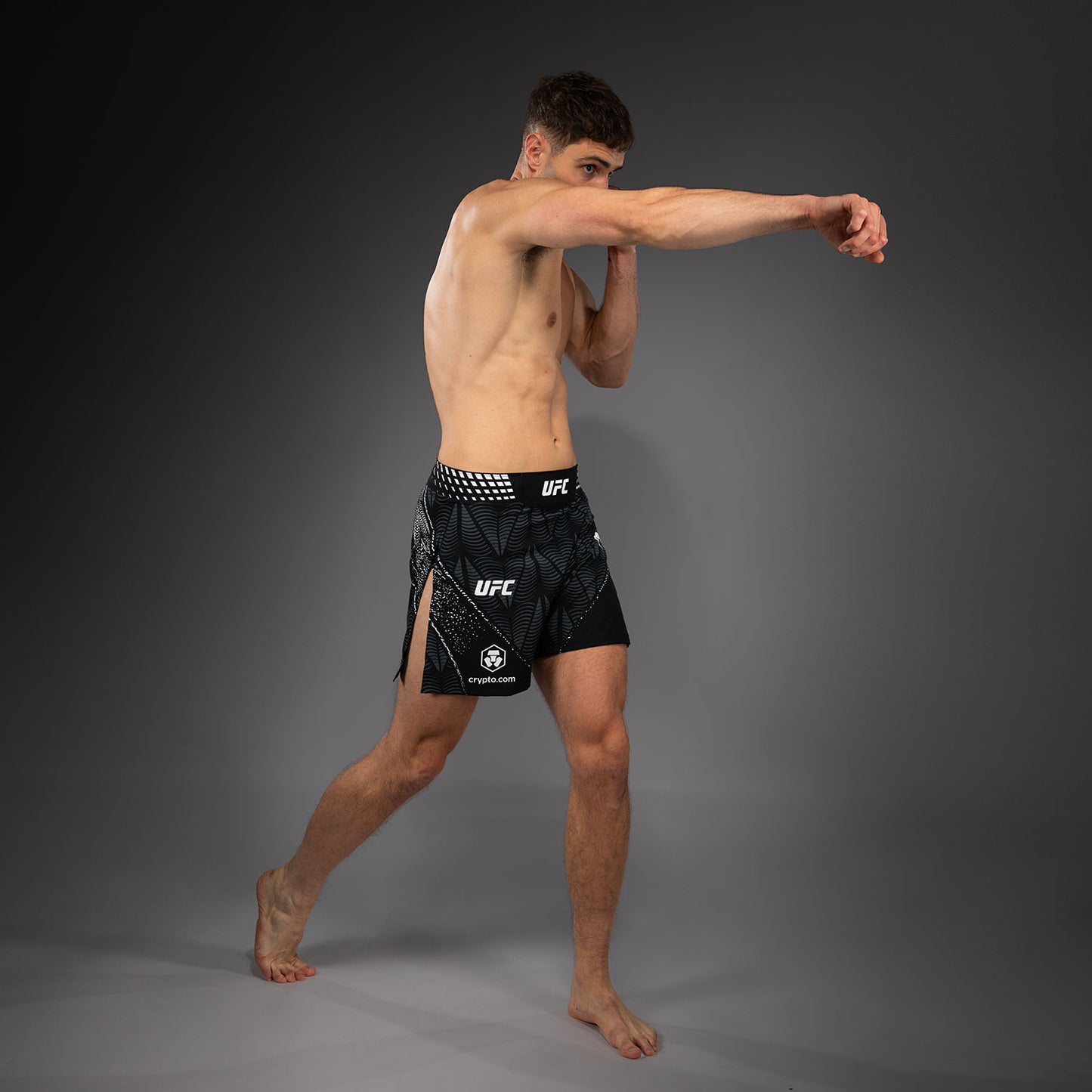 UFC Zenith by Venum Authentic Fight Night Gladiator Fight Short Heren - Zwart