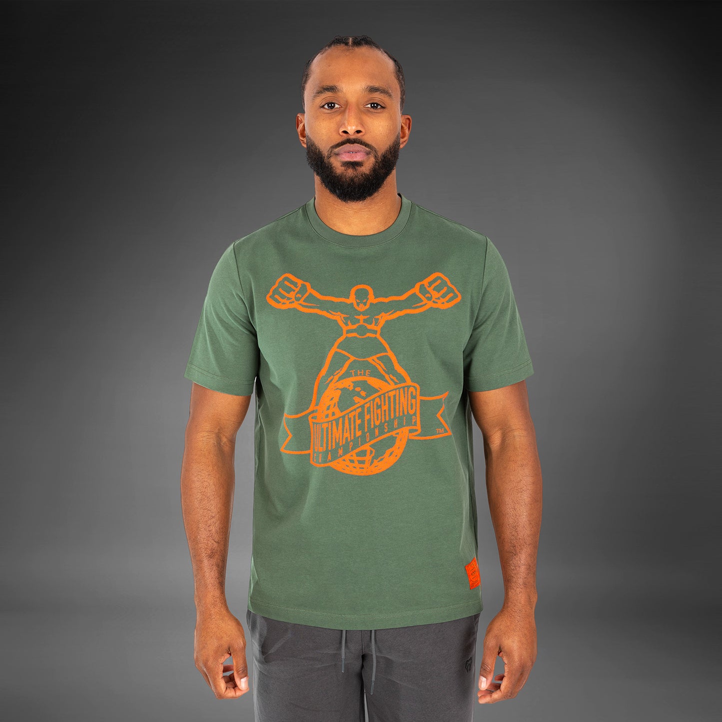 UFC by Venum Ulti-Man T-shirt - Khaki/Oranje