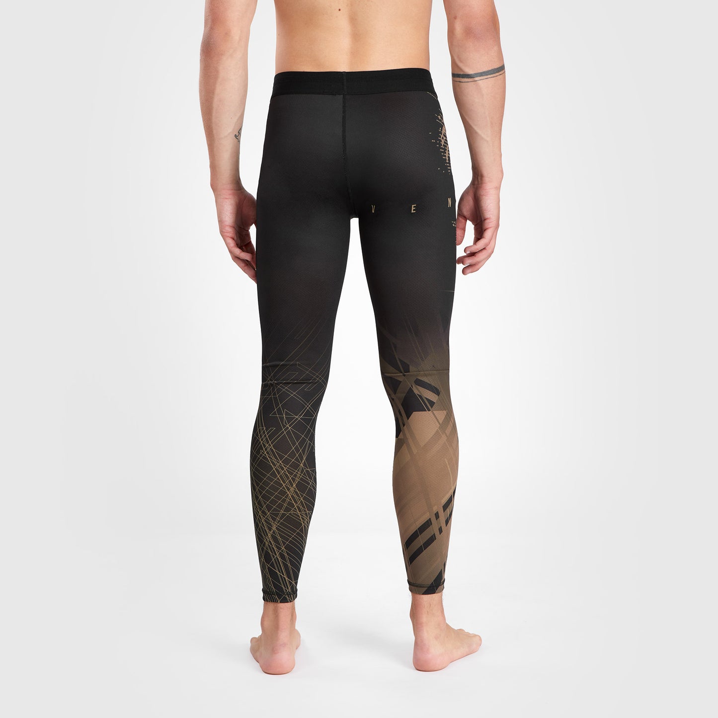 Venum Gorilla Jungle Compressiebroek - Zwart/Zand