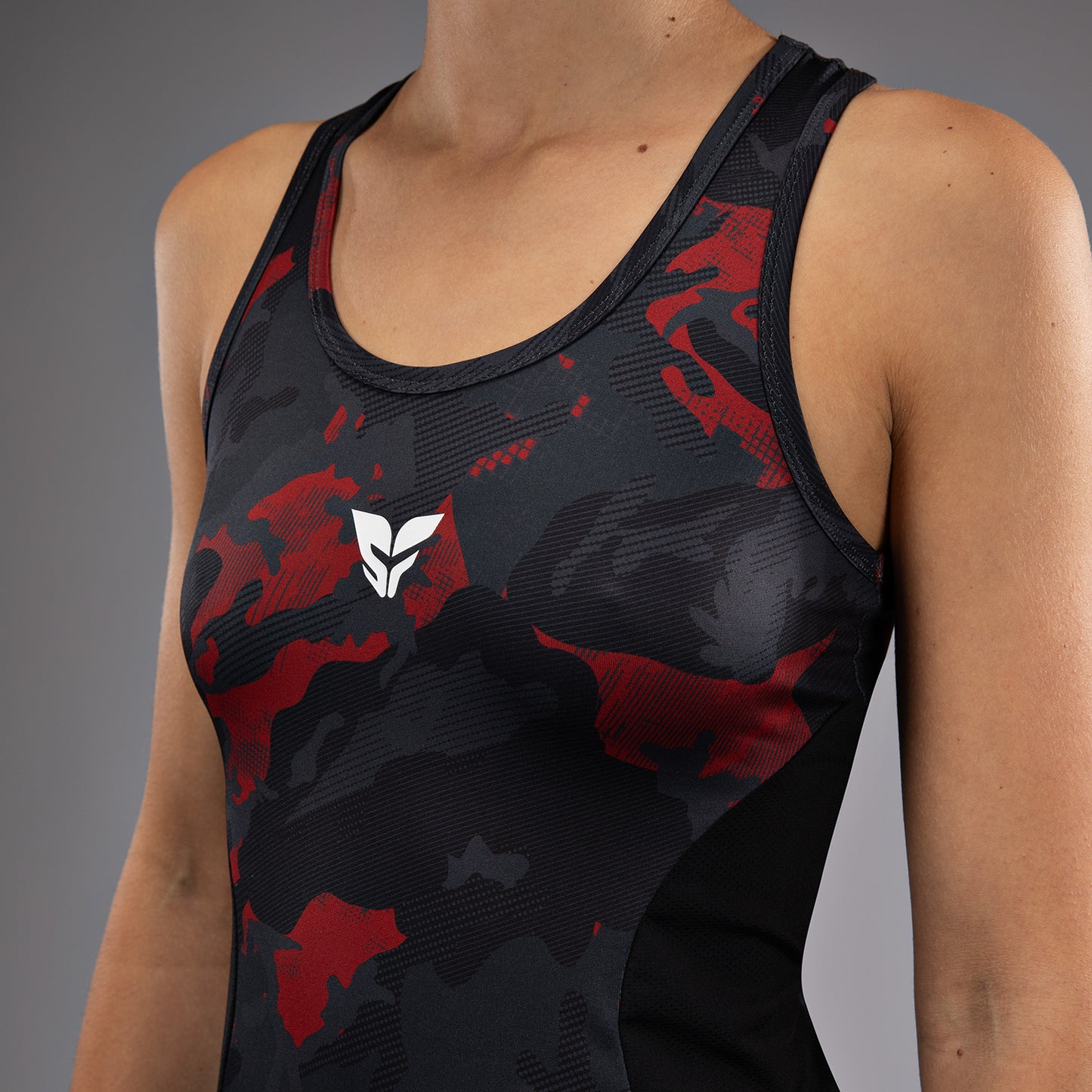 Venum x Sophia Rose Urban Red Camo Dames Tanktop