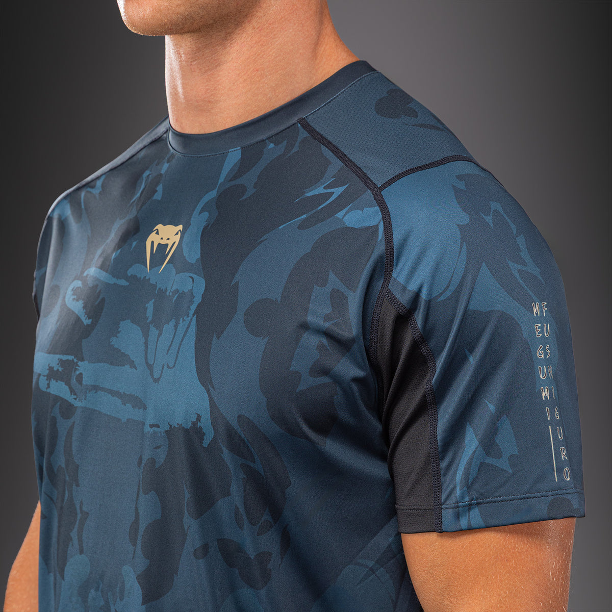 Jujutsu Kaisen x Venum Fushiguro Dry Tech T-shirt – Oceaan Blauw