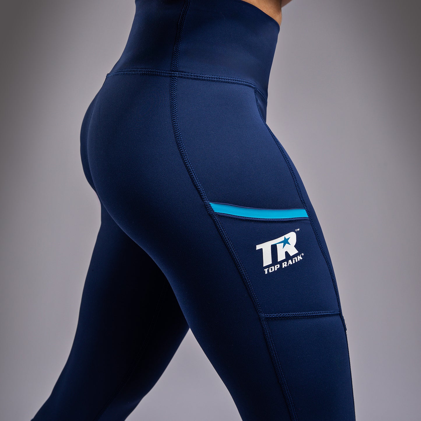Venum x Top Rank Original Dames 7/8 Leggings - Marineblauw