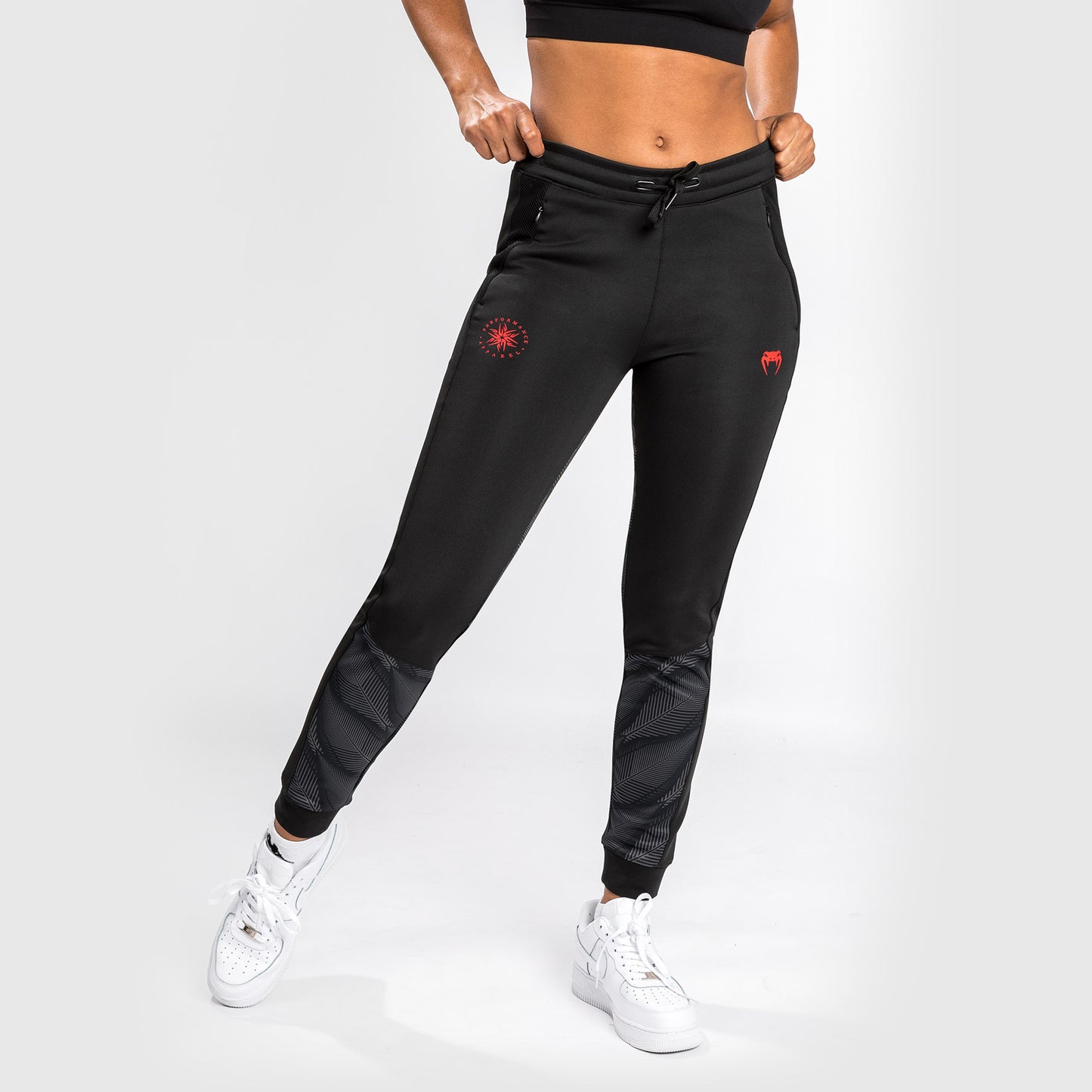 Venum Phantom joggingbroek - Voor vrouwen - zwart/rood