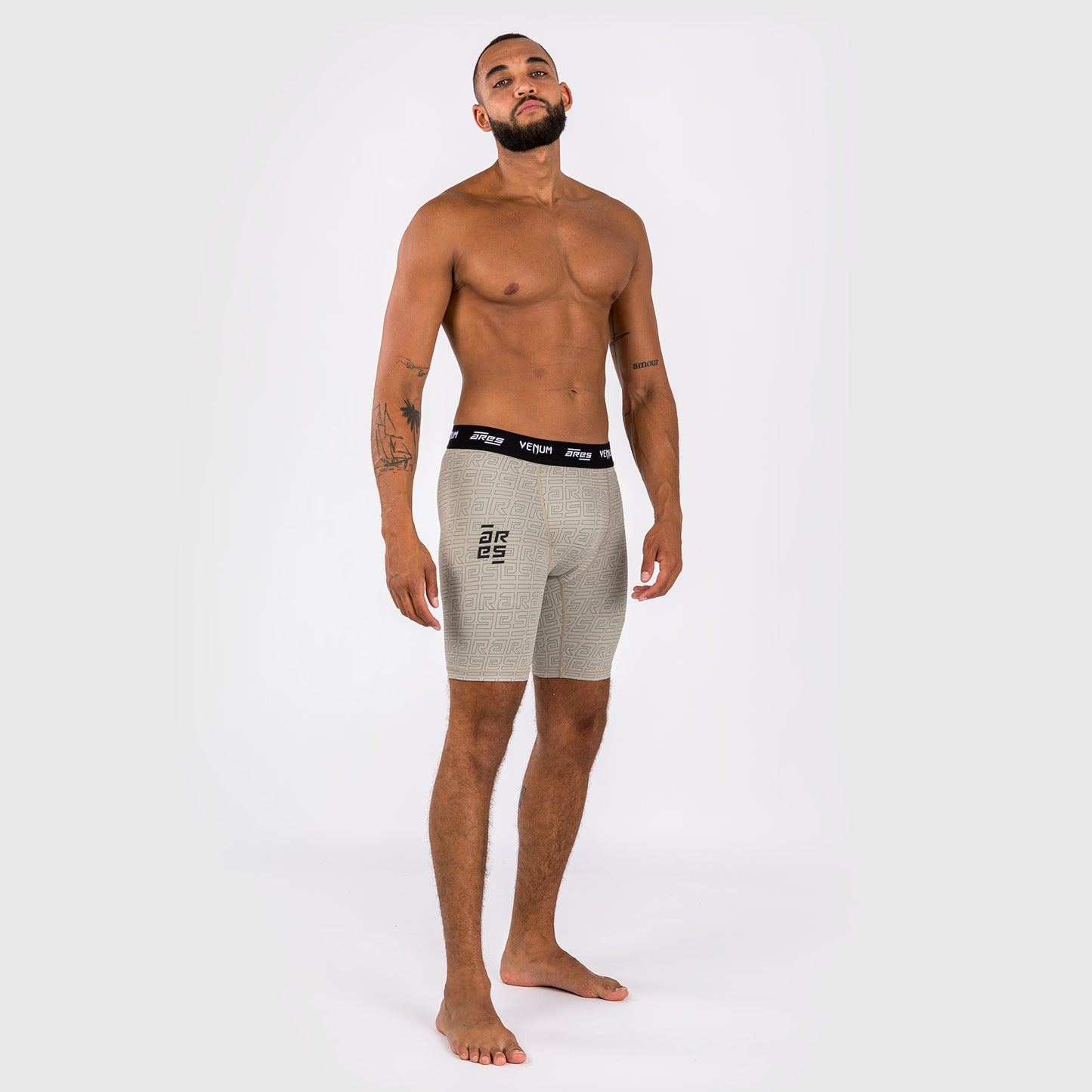 Venum x Ares 2.0 Compressieshort - Zand