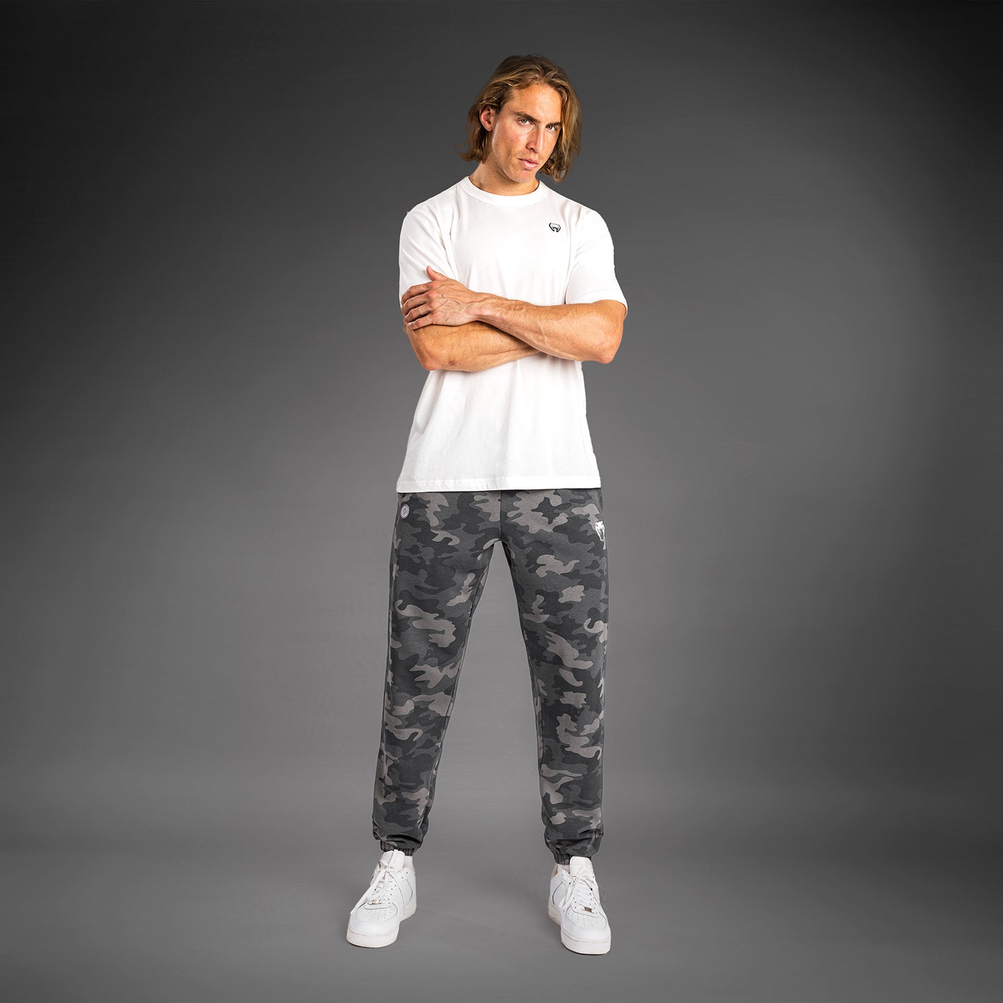 Venum Vortex XL Heren Joggingbroek - Antraciet Camo