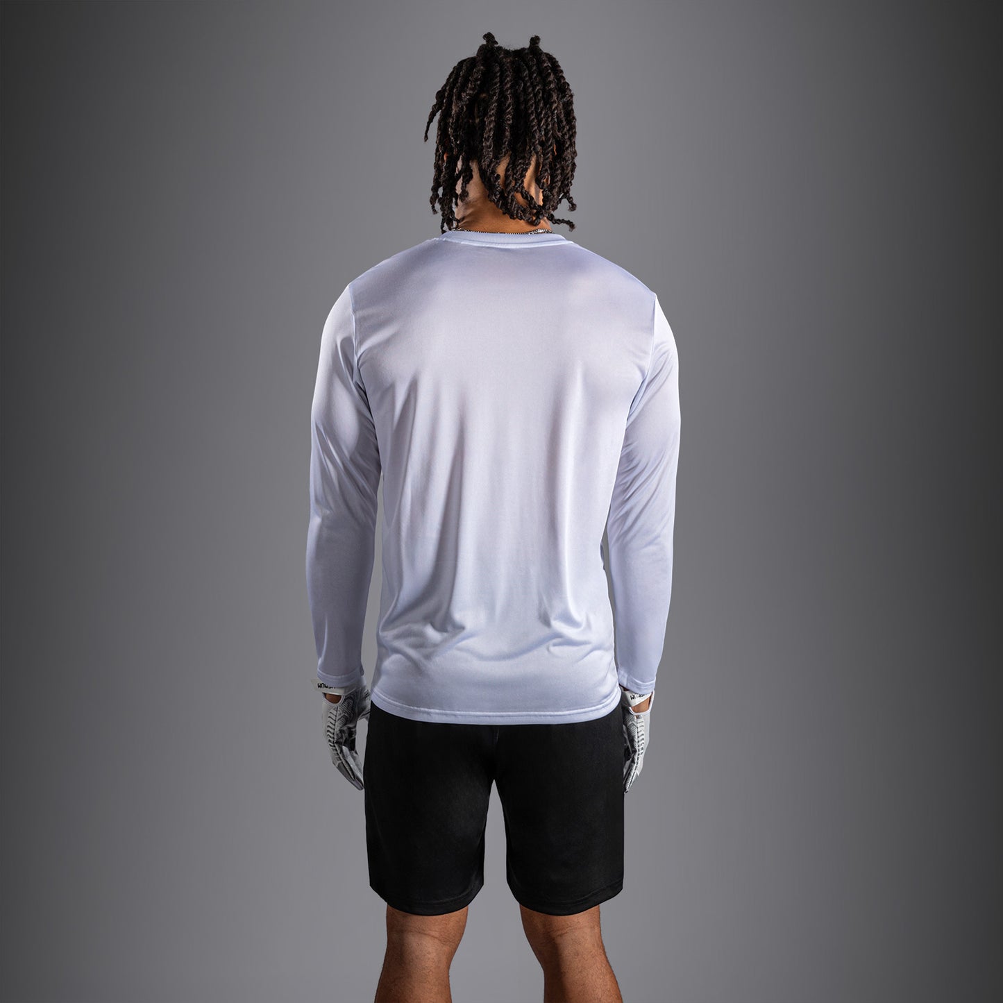 Venum Lineup Performance T-shirt met lange mouwen - Wit/Zwart