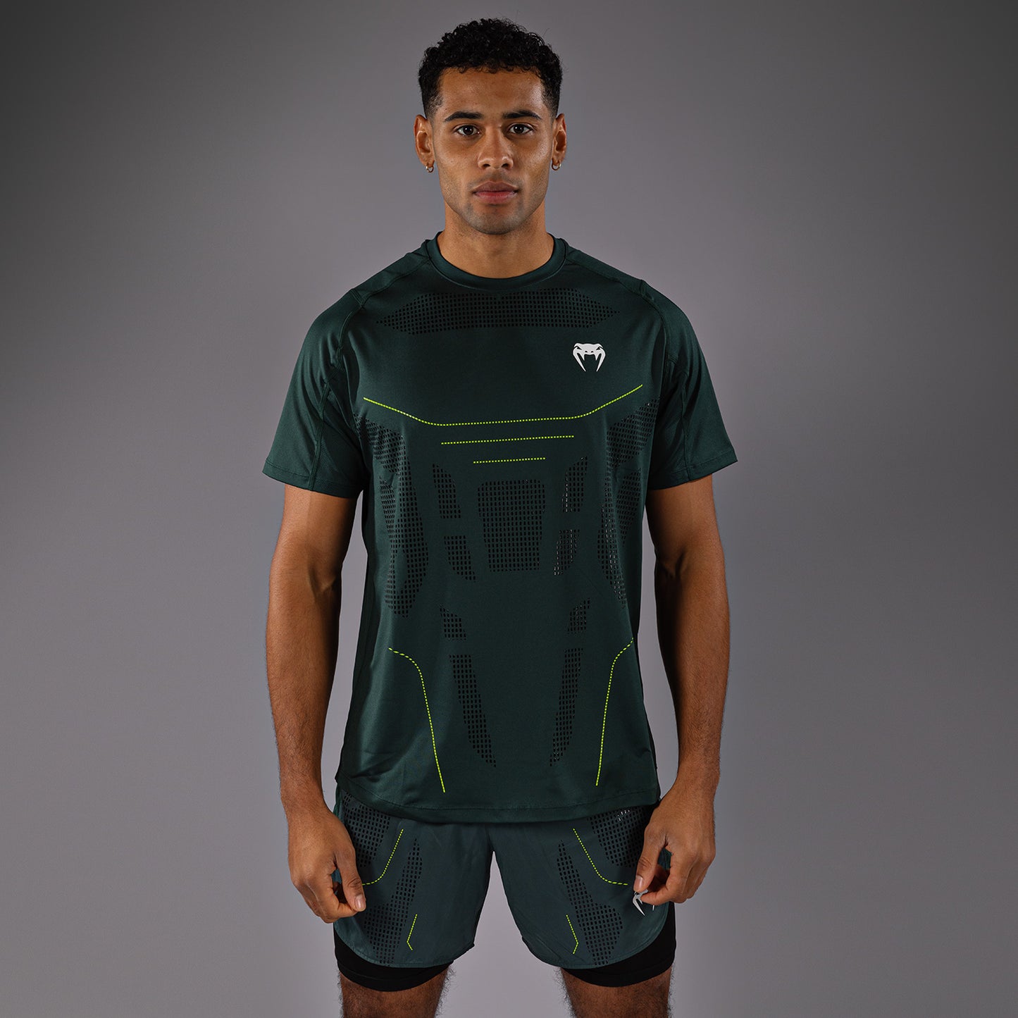 Venum Technical 3.0 Dry-Tech T-Shirt - Bosgroen
