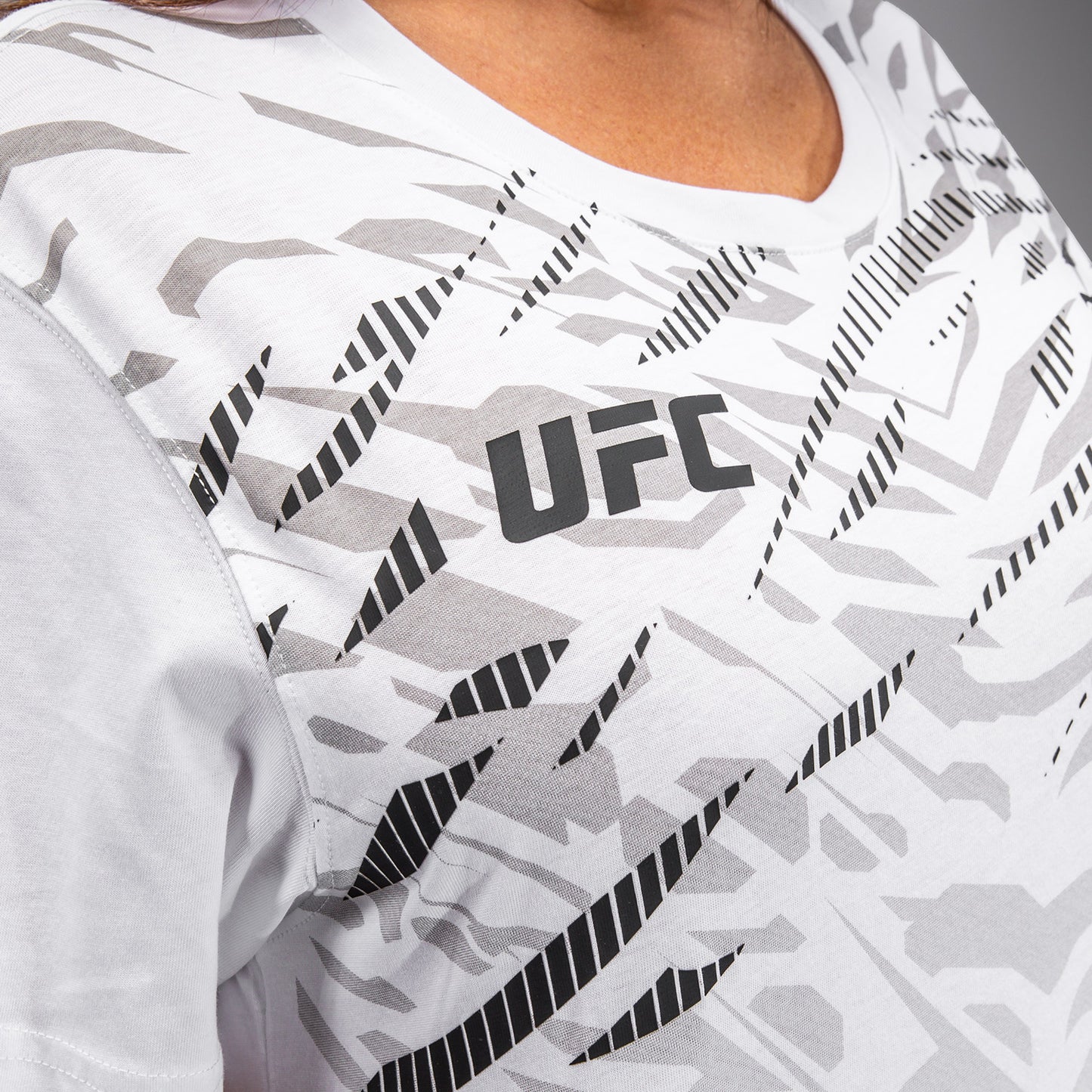 UFC Fusion by Venum Replica Korte Mouwen T-shirt voor Dames - Wit