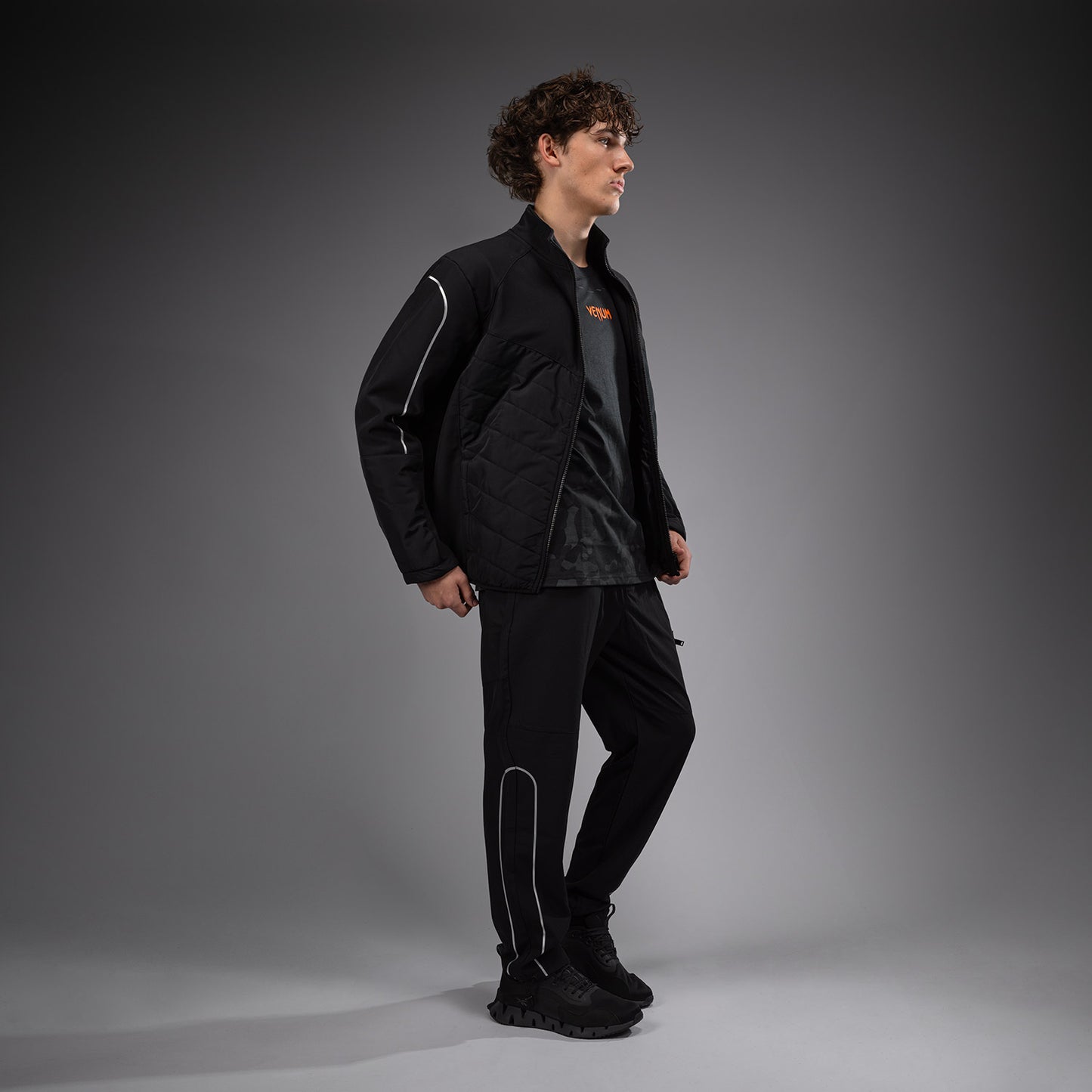 Venum Paddock Softshell Jas Lange Mouwen - Zwart