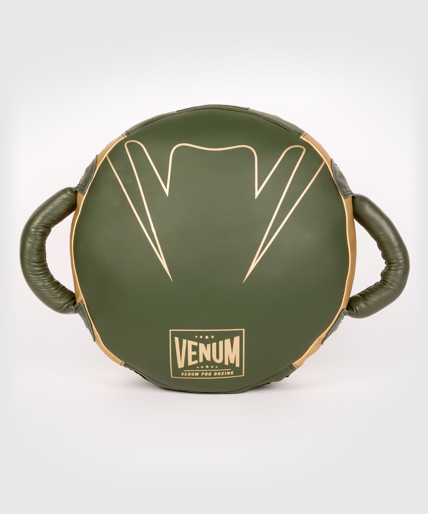 Venum Pro Boksen Rond Stootschild - Khaki/Goud