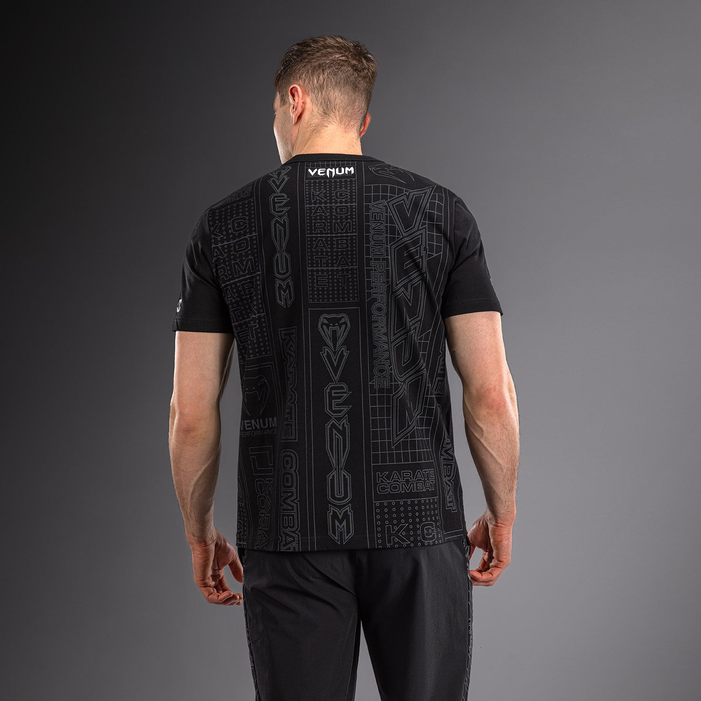 Karate Combat by Venum T-shirt – Zwart/Grijs