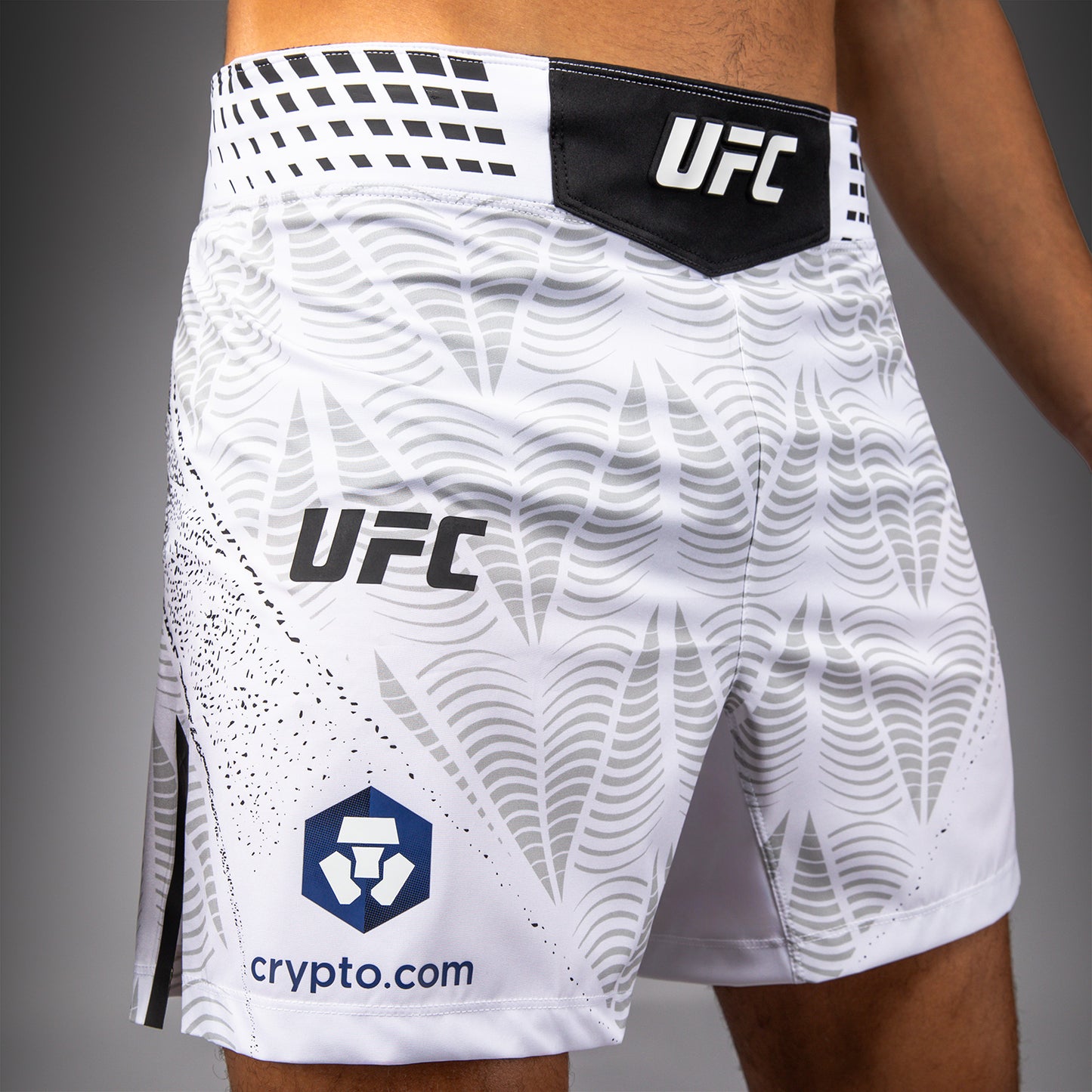 UFC Zenith by Venum Authentic Fight Night Short Fit Fight Short Heren Personalized - Wit