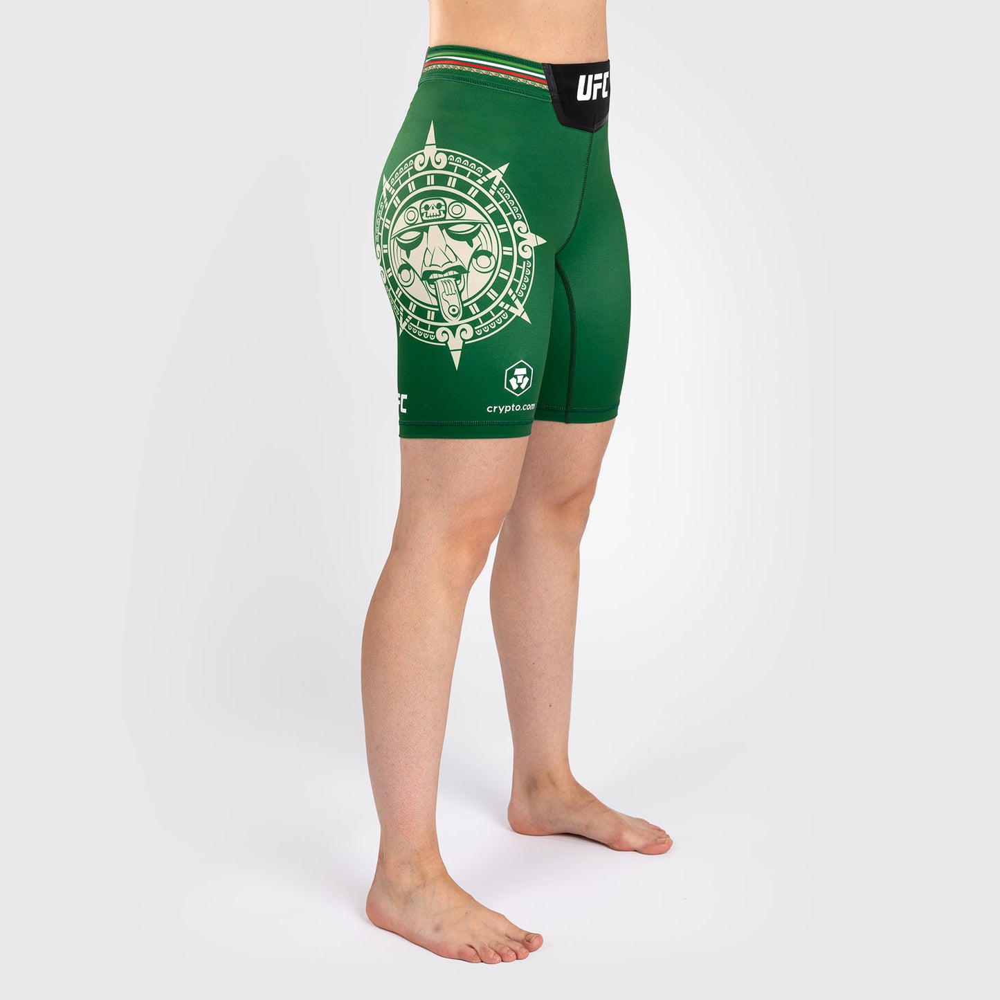 Noche UFC by Venum Authentic Fight Night Dames Vale Tudo Short - Long Fit - Groen