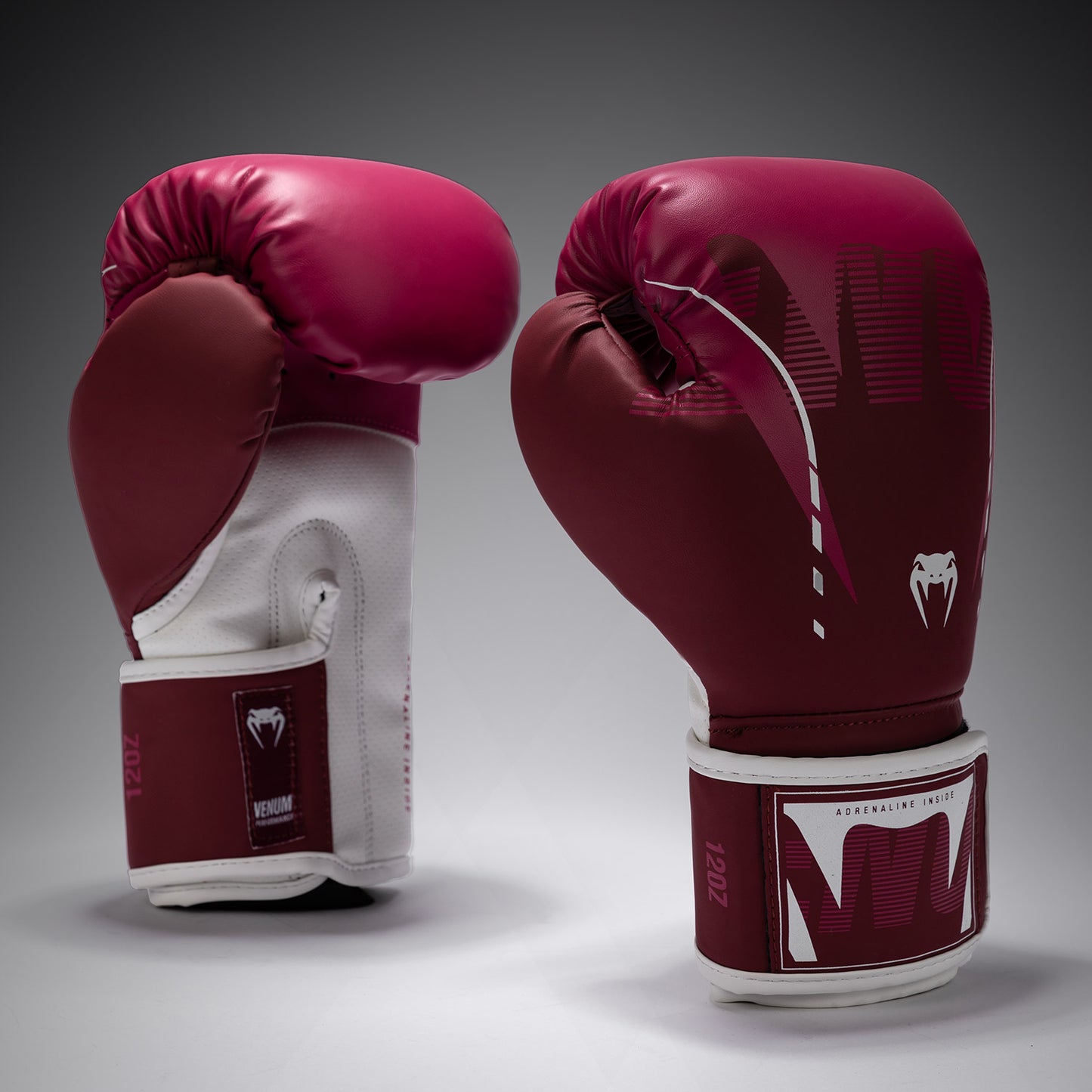 Venum Adrenaline Bokshandschoenen – Bourgondisch/Roze