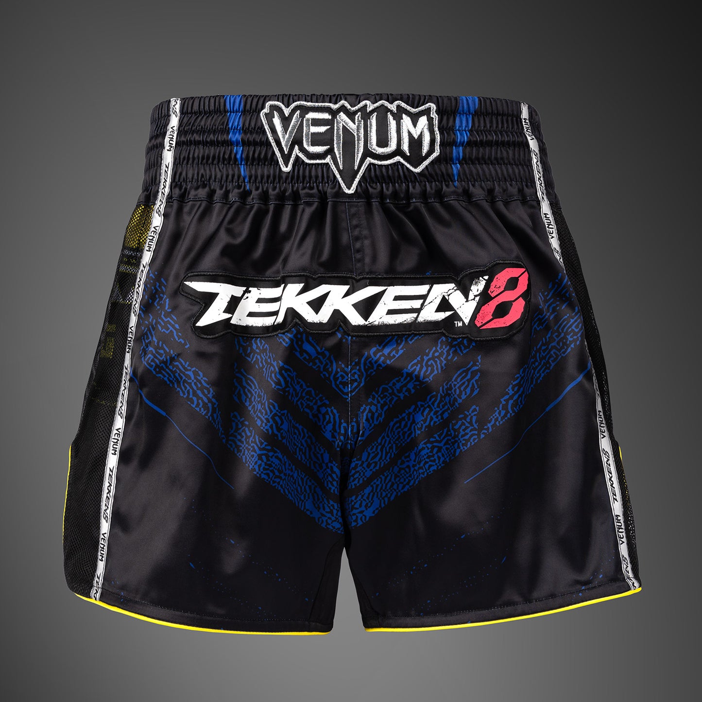 Venum x TEKKEN 8 Muay Thai Shorts - King - Zwart/Geel
