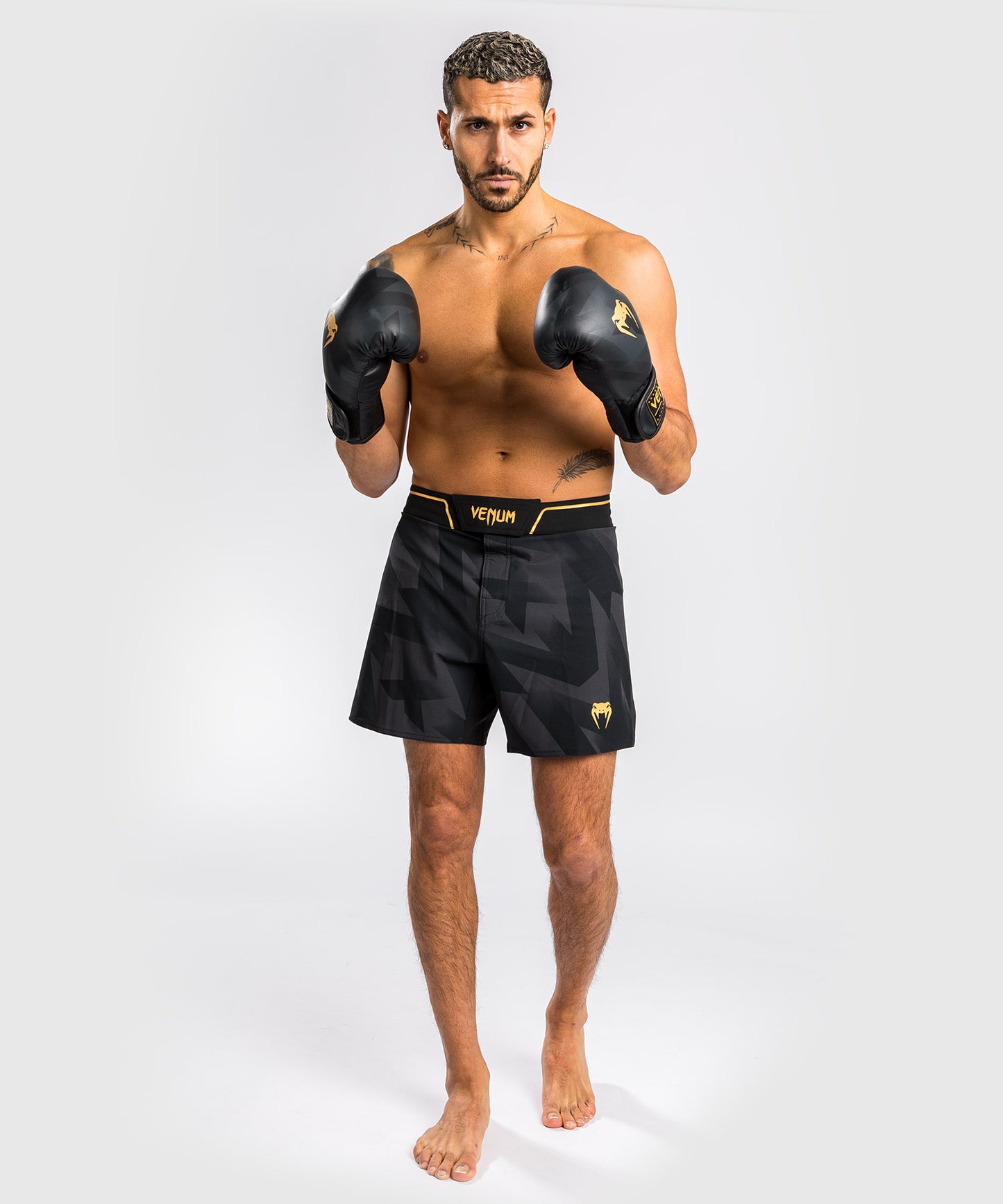 Venum Razor MMA Shorts - Zwart/Goud