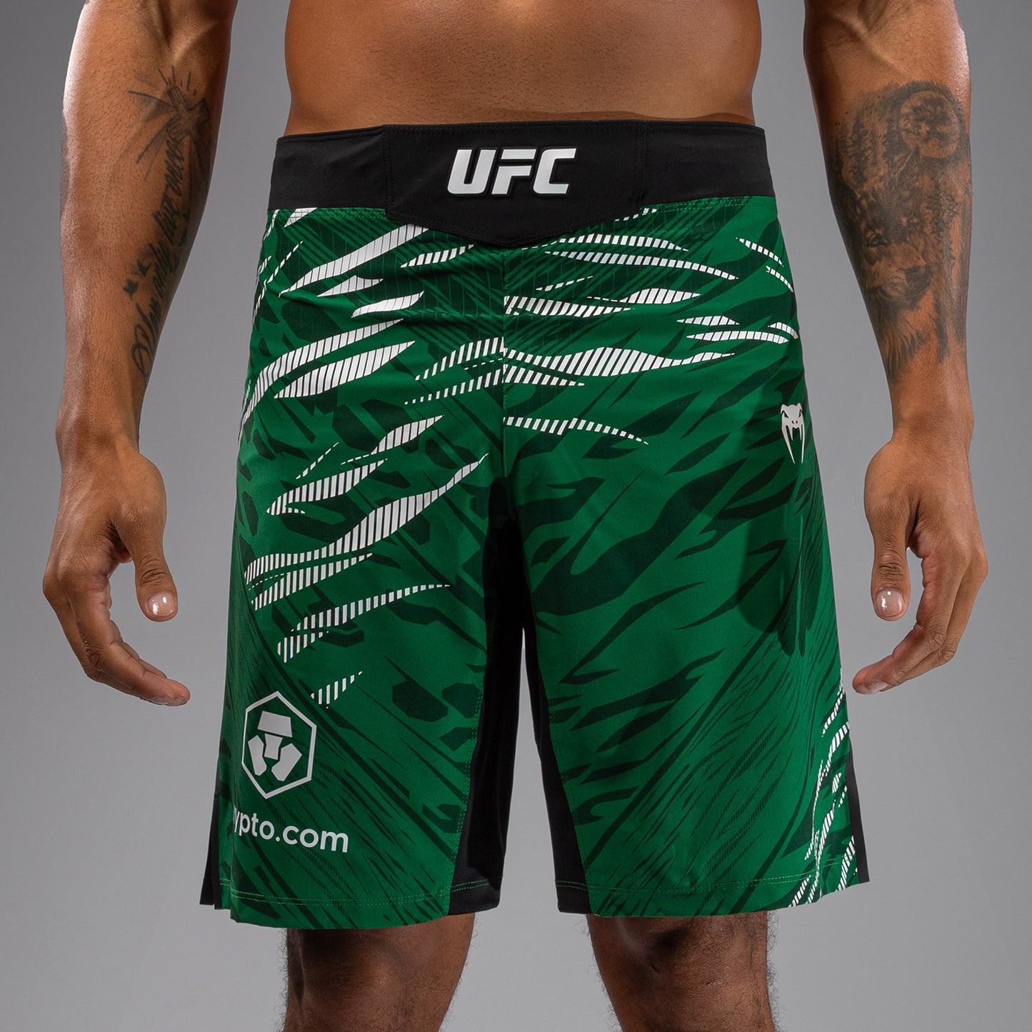 UFC Fusion by Venum Authentic Fight Night Fight Shorts voor Heren - Lang Fit - Groen