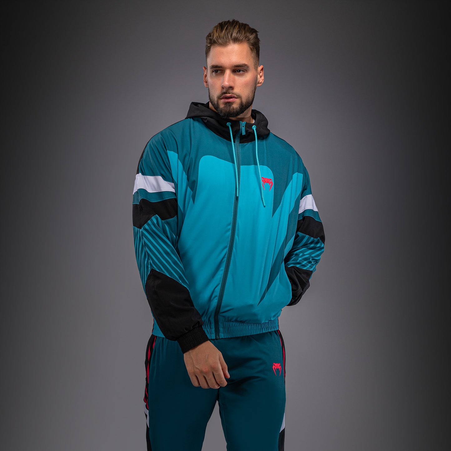 Venum Attack 90 Trainingsjas – Miami Blauw